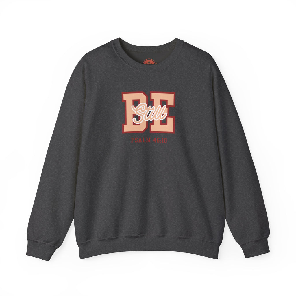Be Still – Psalm 46:10 Crewneck Sweatshirt | Live the Verse Collection | all4HIM