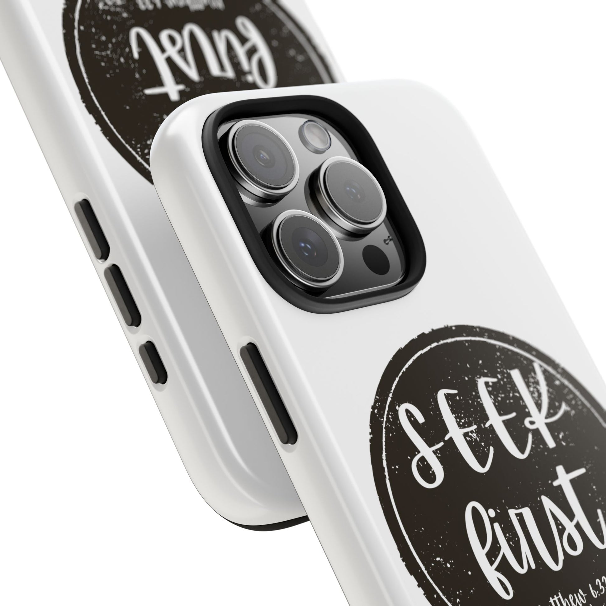 Seek First – Matthew 6:33 Phone Case | Live the Verse Collection