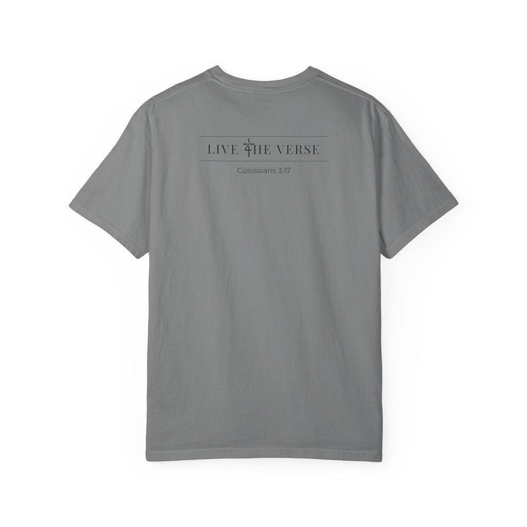 Live the Verse – Colossians 3:17 T-shirt | all4HIM Collection