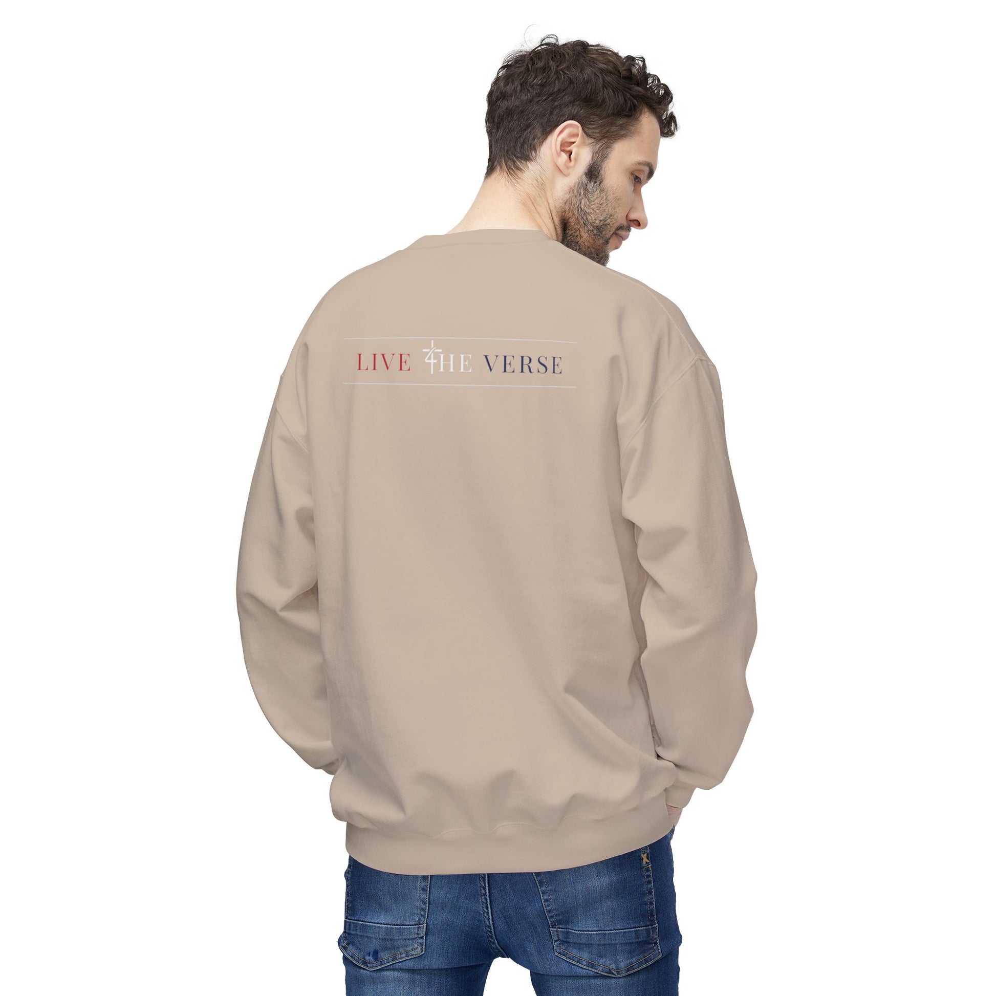 The Rock Eternal – Isaiah 26:4 – Crewneck | Live the Verse | all4HIM