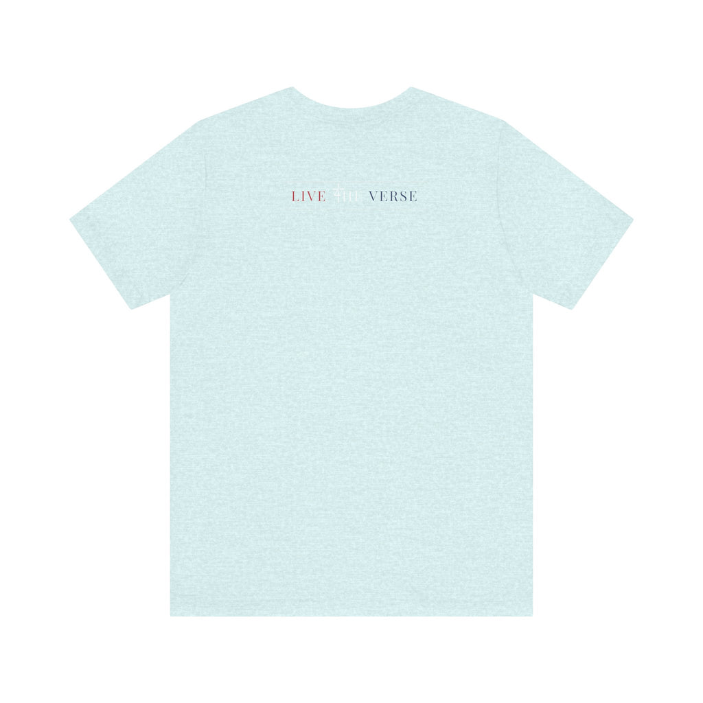 Fear Not - Isaiah 41:10 Patriotic T-Shirt | Live the Verse | all4HIM Collection
