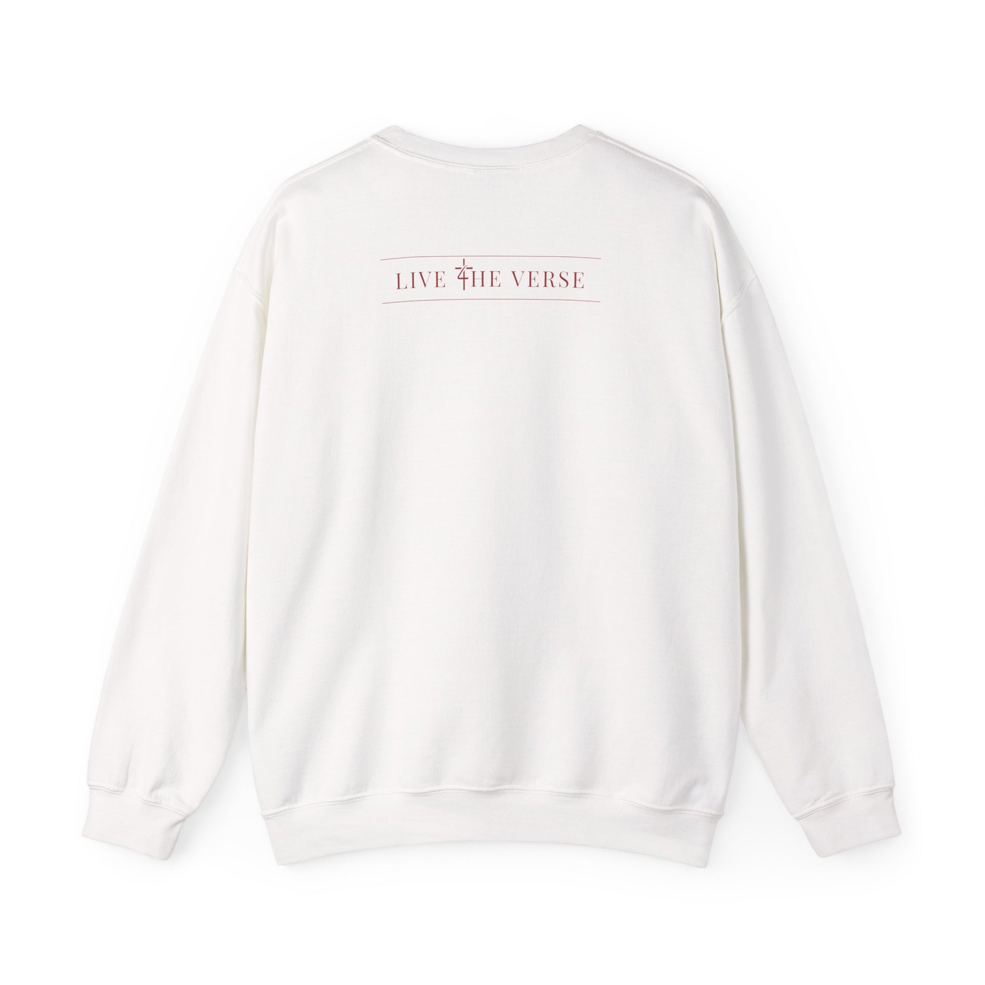 Be Still – Psalm 46:10 Crewneck Sweatshirt | Live the Verse Collection | all4HIM