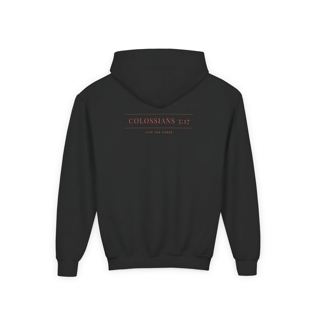 Live the Verse – all4HIM Hooded Sweatshirt (Colossians 3:17)