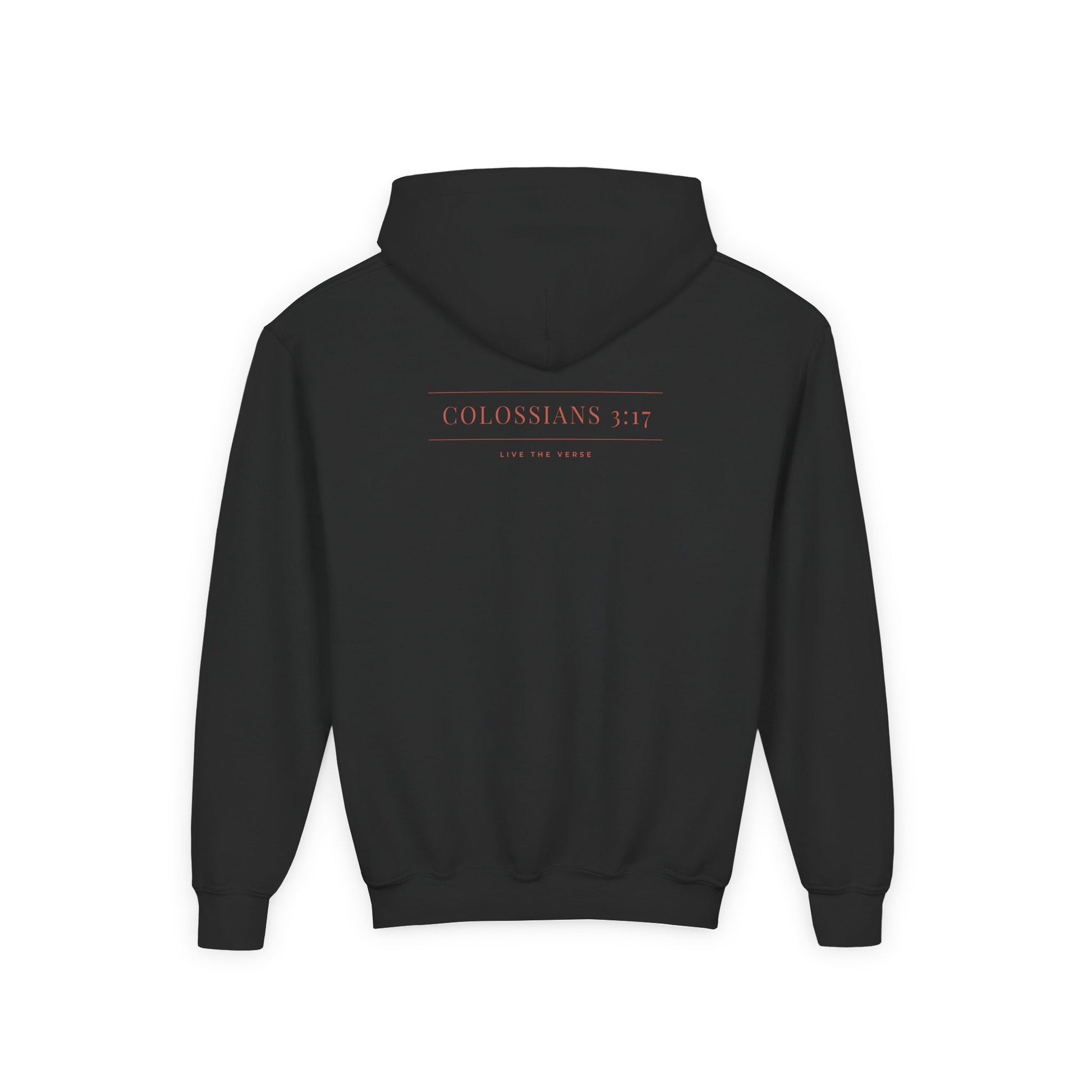 Live the Verse – all4HIM Hooded Sweatshirt (Colossians 3:17)