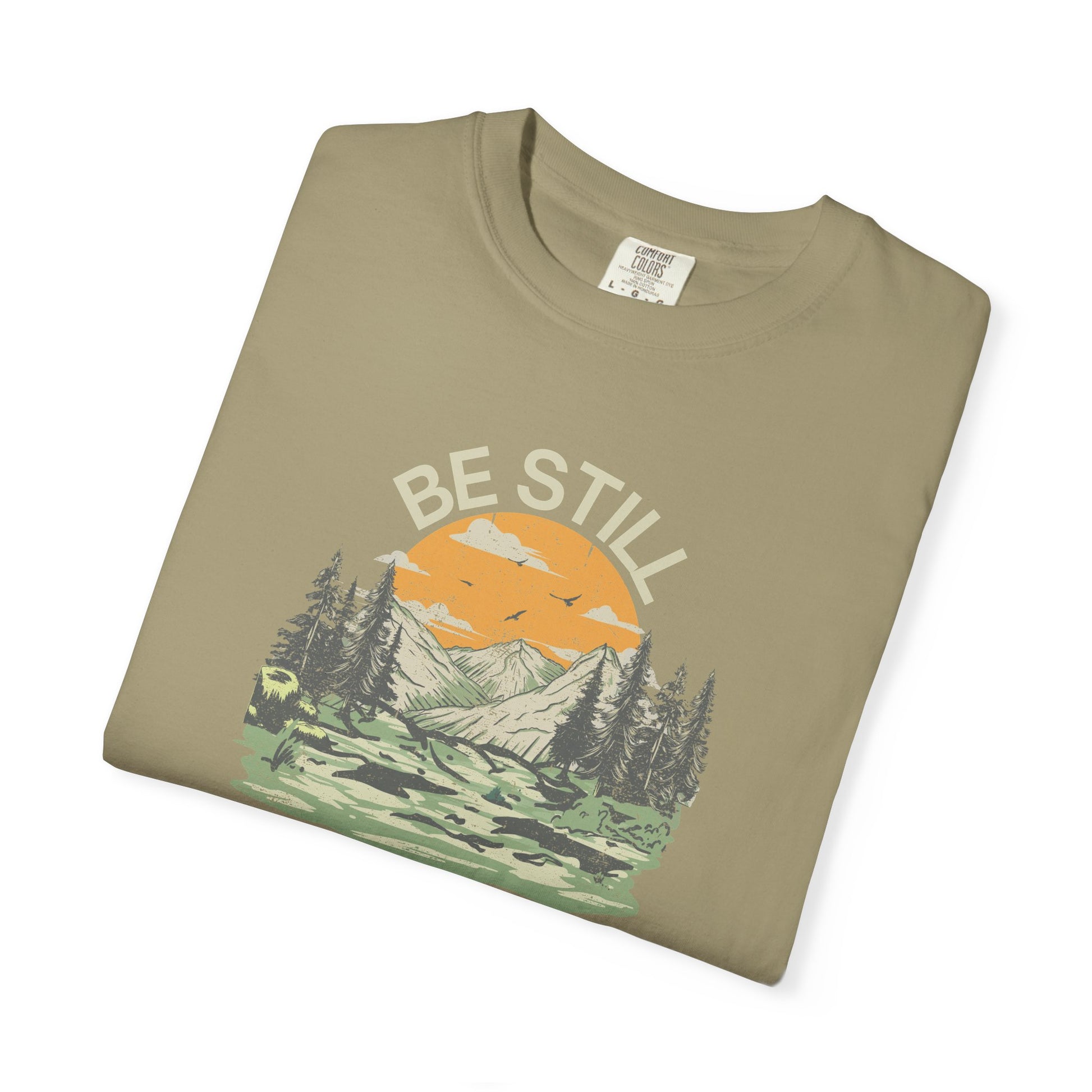 Be Still - Psalm 46:10 – Christian T-Shirt | Live the Verse Collection | all4HIM