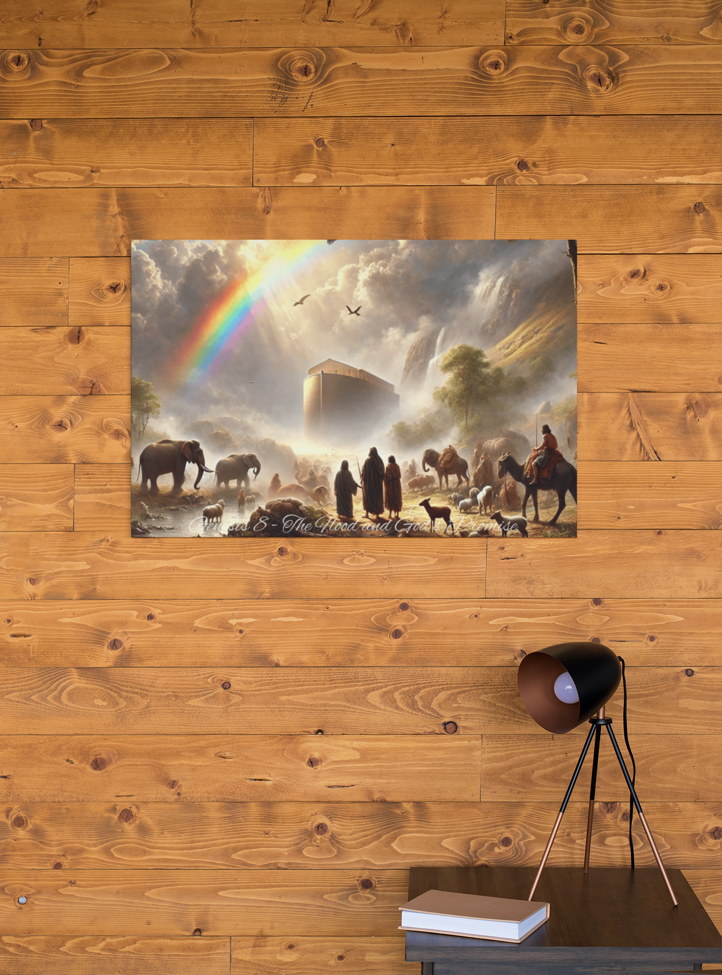 Sacred Scriptures: The Flood and God’s Promise – all4HIM Collection 0.75" (18x12)