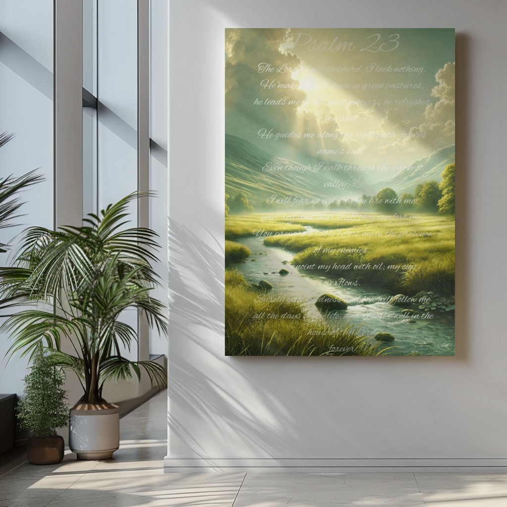 Sacred Scriptures | Psalm 23 – The Lord is My Shepherd | all4HIM Collection