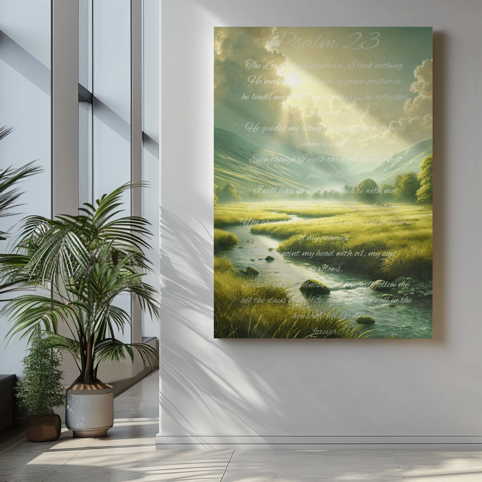 Sacred Scriptures | Psalm 23 – The Lord is My Shepherd | all4HIM Collection