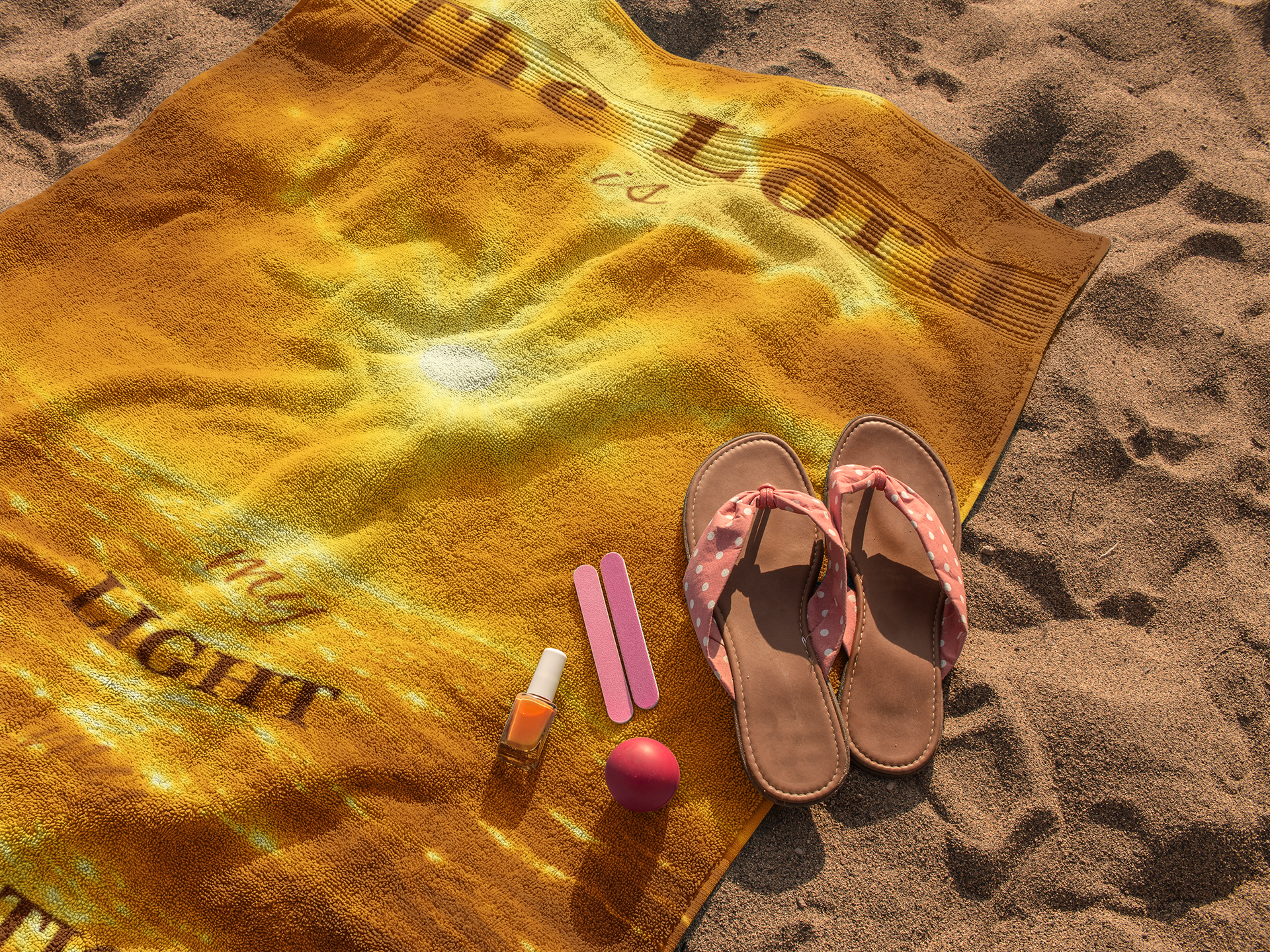 Sun, Sand, and Scripture: Psalm 27 - My Light and My Salvation (30x60) | all4HIM collection