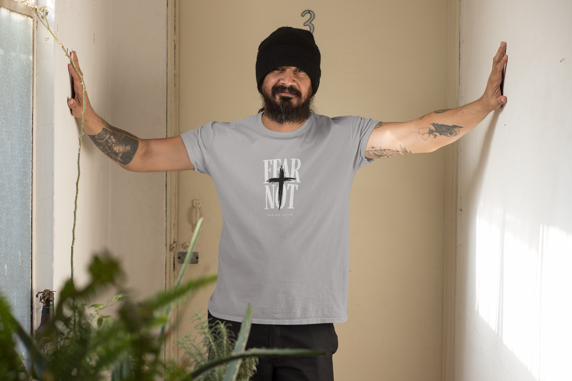 Fear Not - Isaiah 41:10 - T-shirt |Live the Verse | all4HIM