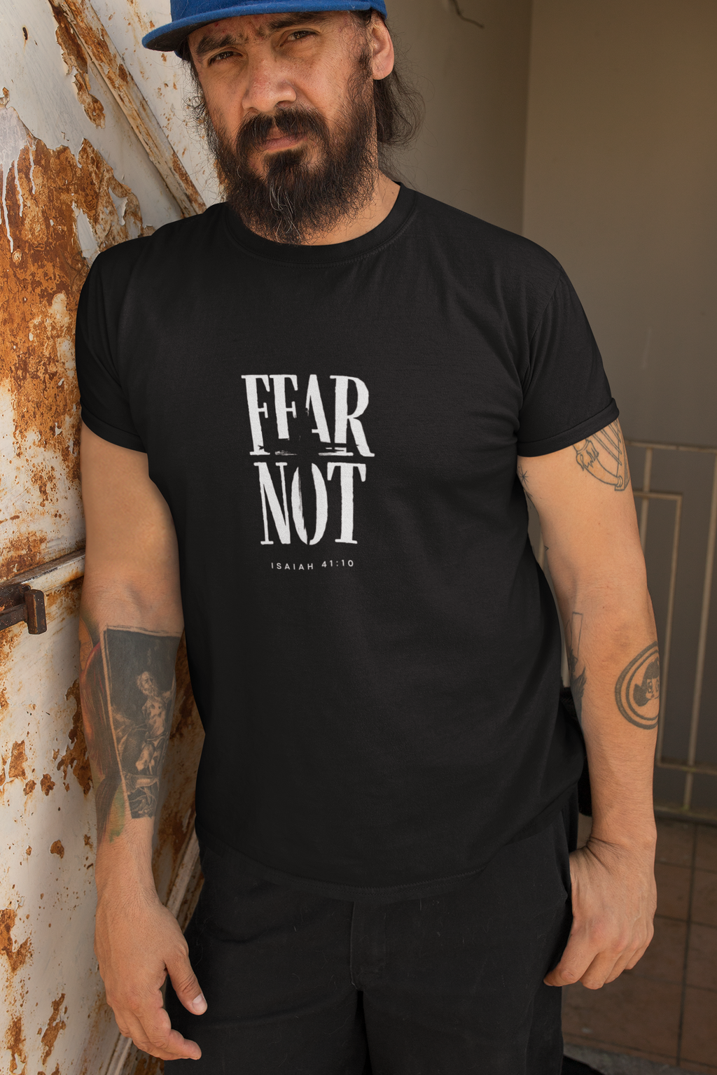 Fear Not - Isaiah 41:10 - T-shirt |Live the Verse | all4HIM