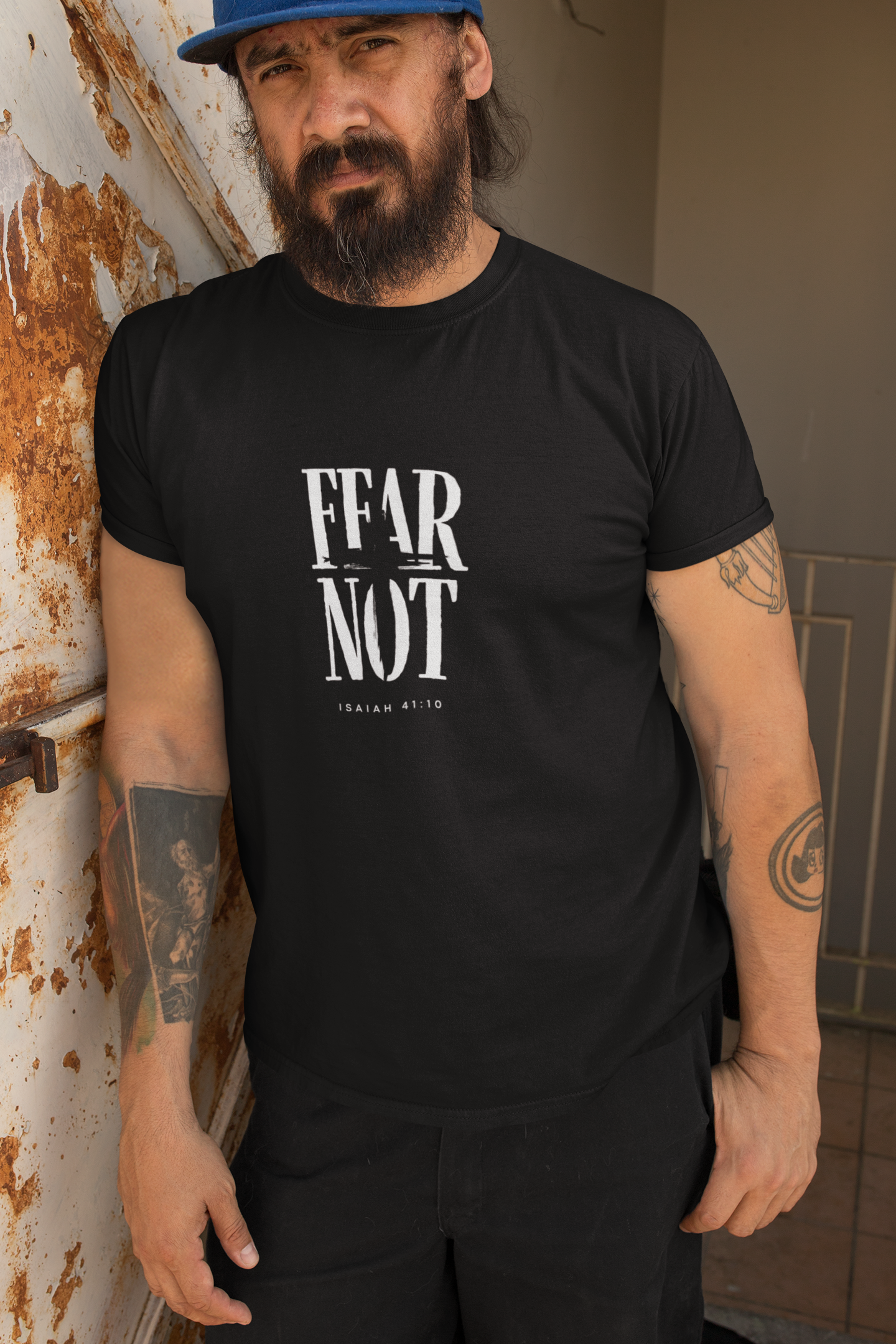 Fear Not - Isaiah 41:10 - T-shirt |Live the Verse | all4HIM