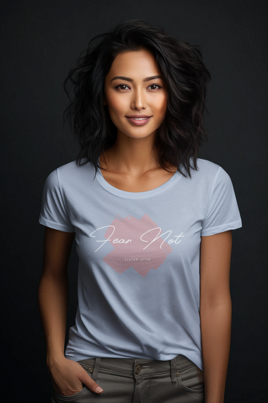 Fear Not - Isaiah 41:10 – T-Shirt | Live the Verse | all4HIM