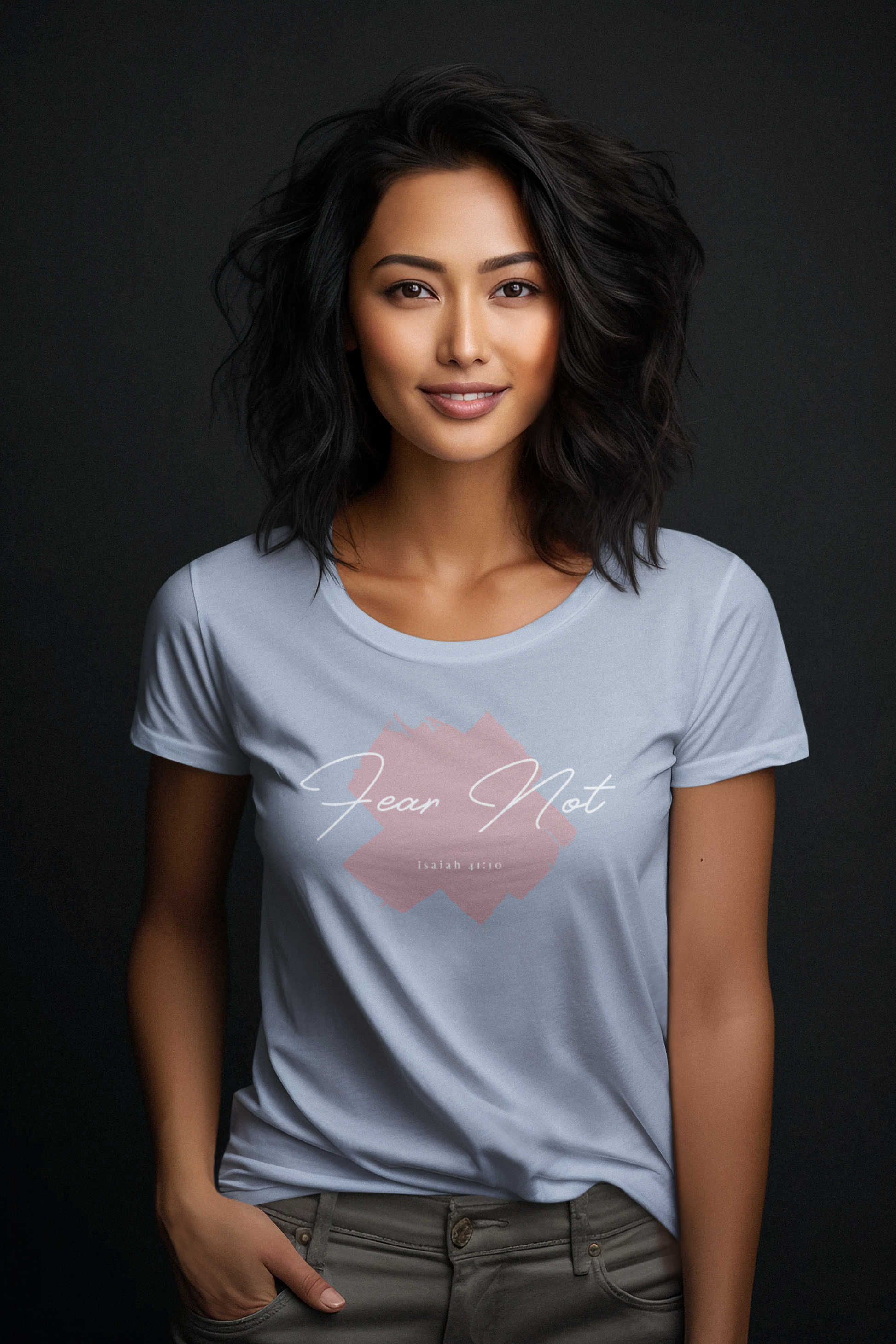 Fear Not - Isaiah 41:10 – T-Shirt | Live the Verse | all4HIM