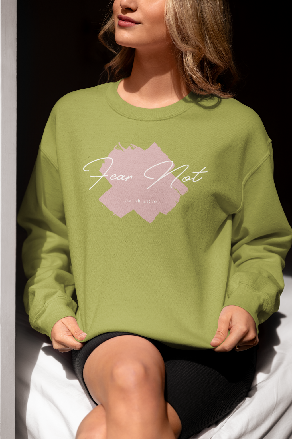 Fear Not -Isaiah 41:10 – Sweatshirt | Live the Verse | all4HIM