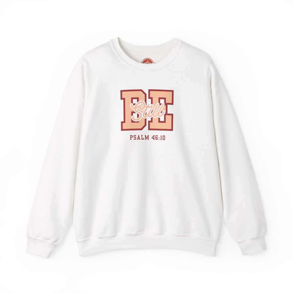 Be Still – Psalm 46:10 Crewneck Sweatshirt | Live the Verse Collection | all4HIM