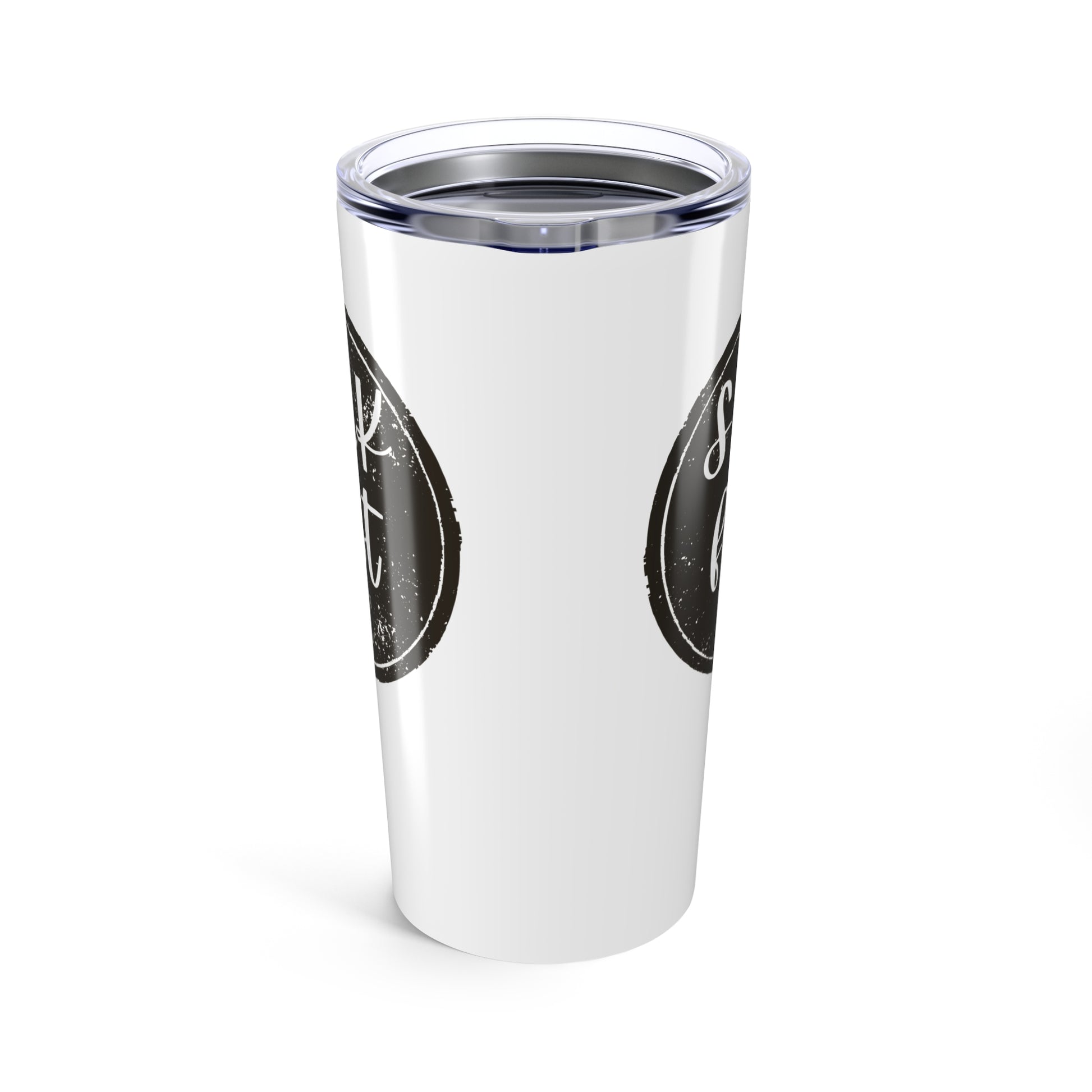 Seek First – 20oz Tumbler | Rustic Circle Seal Design | Live the Verse Collection | all4HIM