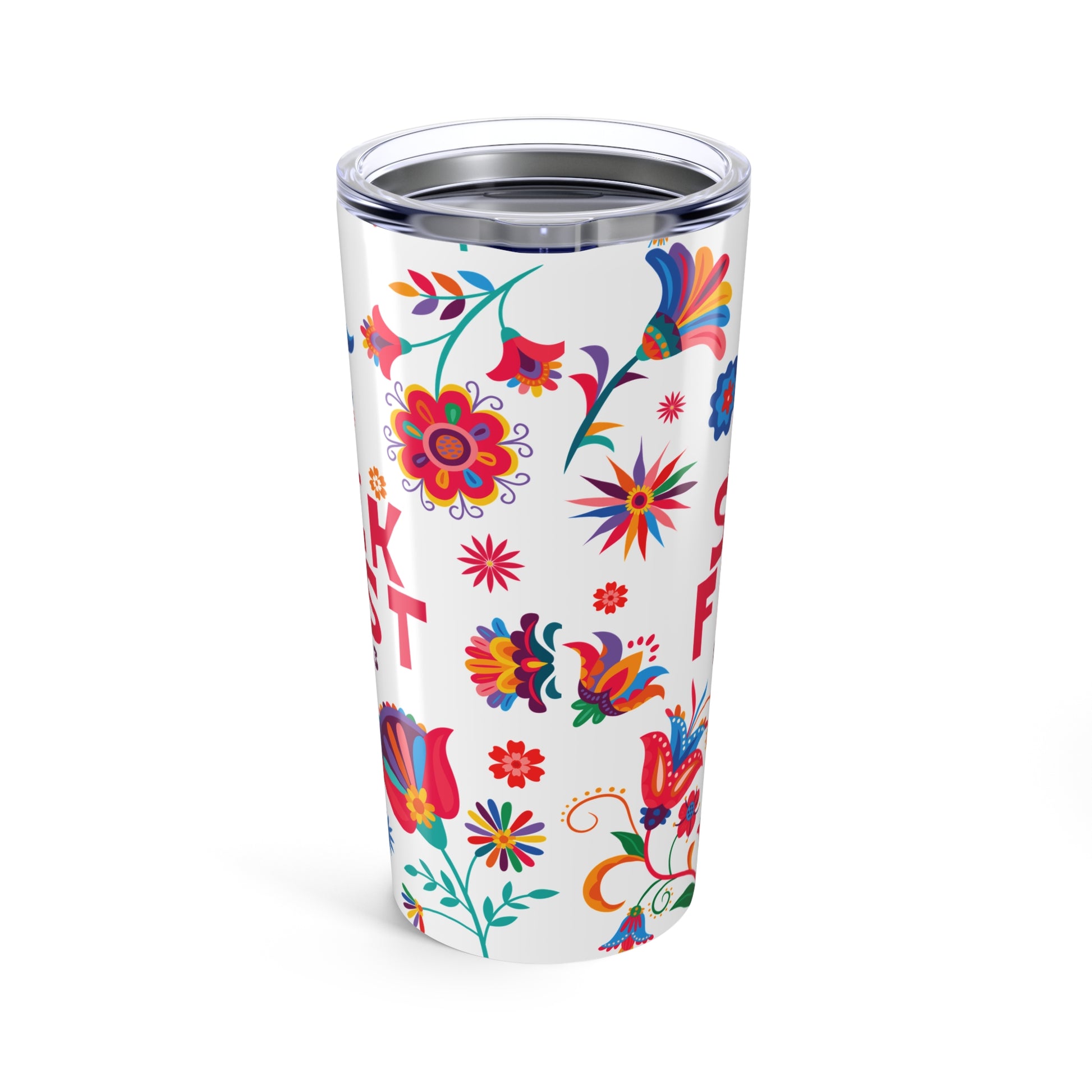 Seek First – 20oz Tumbler | Floral Design | Live the Verse Collection | all4HIM