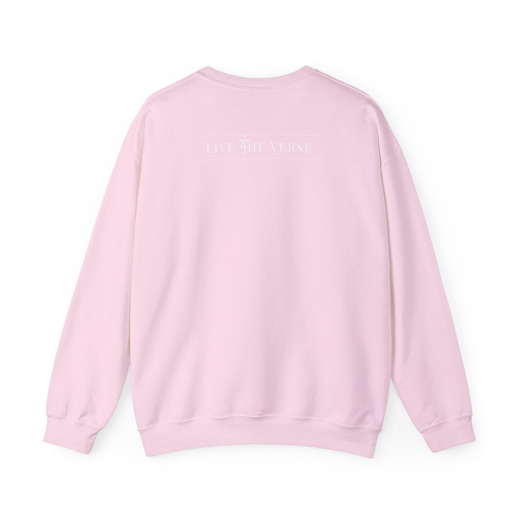Be Still – Psalm 46:10 Crewneck Sweatshirt | Live the Verse Collection | all4HIM