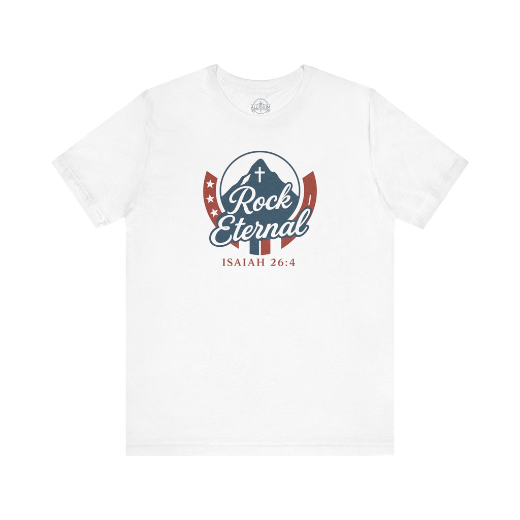 Rock Eternal - Isaiah 26:4 - T-shirt | Live the Verse | all4HIM collection