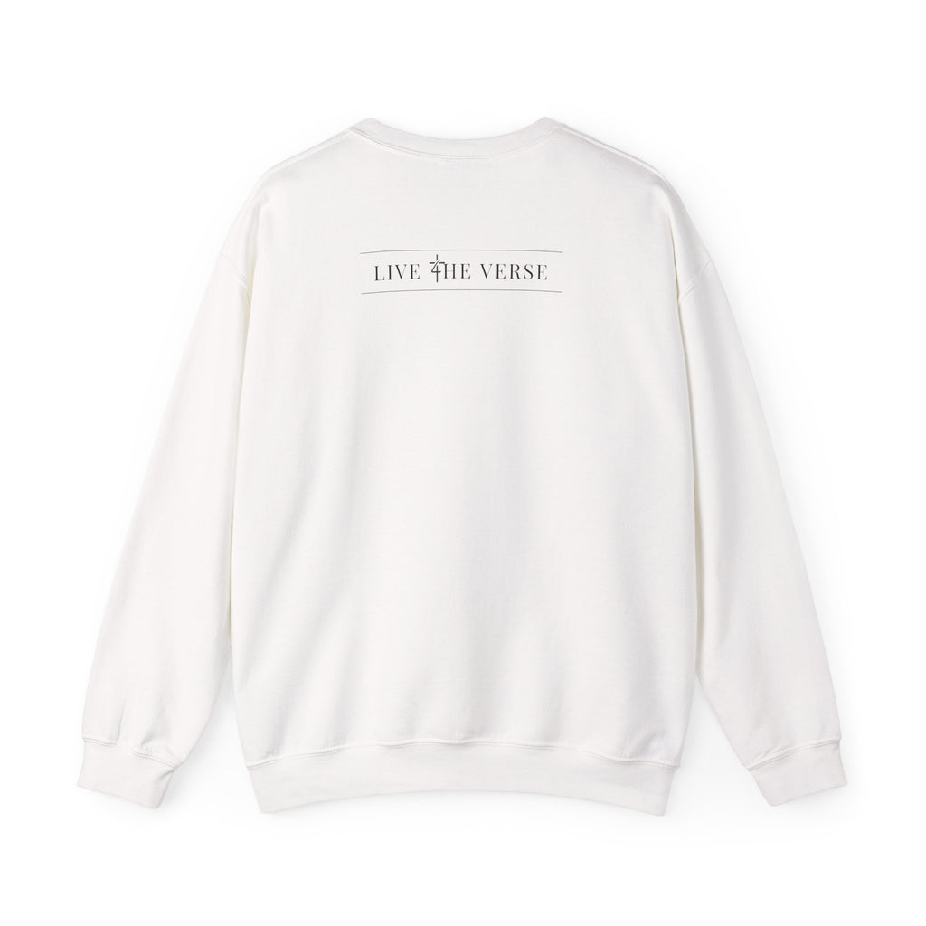 Seek First – Christian Sweatshirt | Circle Seal Design | Live the Verse Collection | all4HIM