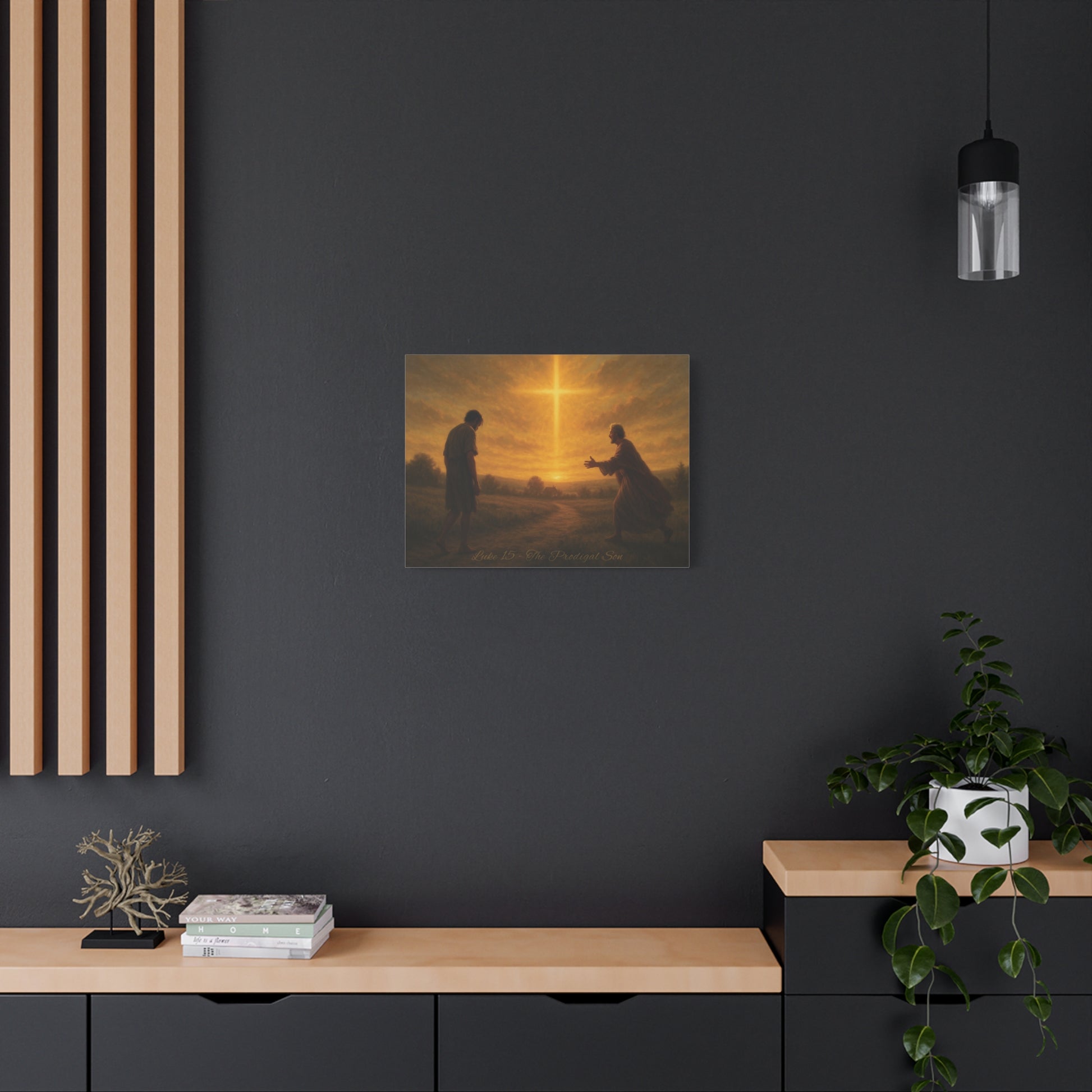 Sacred Scriptures: The Prodigal Son – Luke 15 | 24×18 Canvas | all4HIM Collection