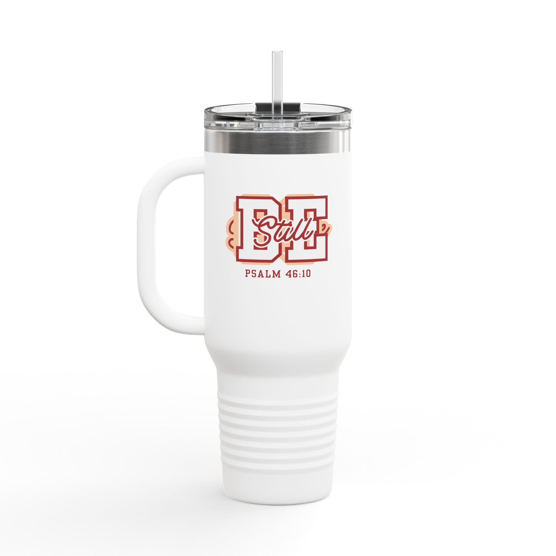 Be Still – Psalm 46:10 Insulated Travel Mug | Live the Verse Collection | all4HIM