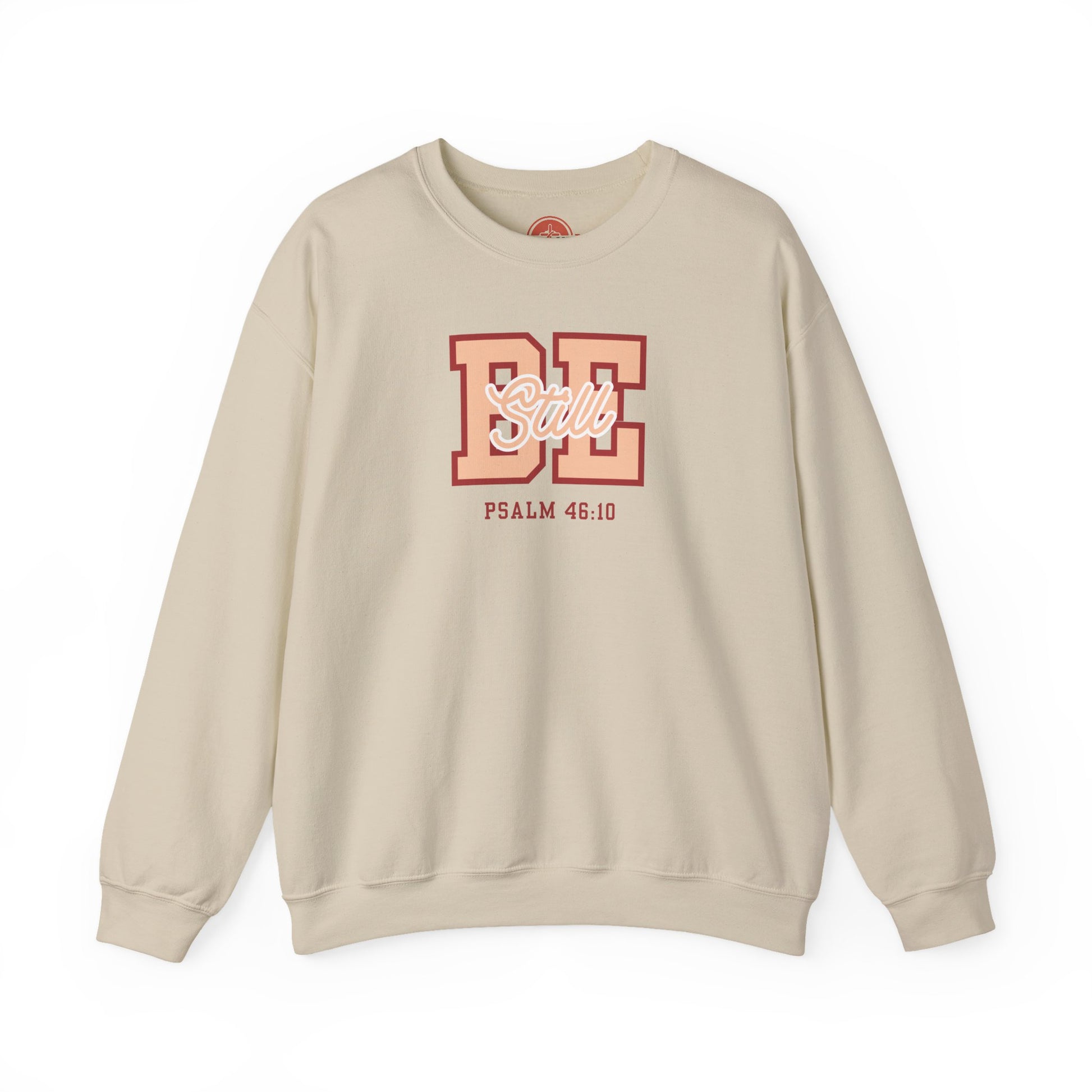 Be Still – Psalm 46:10 Crewneck Sweatshirt | Live the Verse Collection | all4HIM