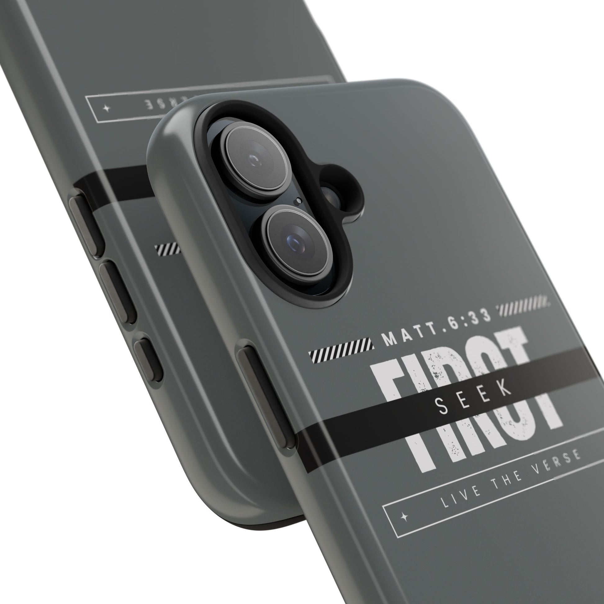 Seek First – Matthew 6:33 Phone Case | Live the Verse Collection