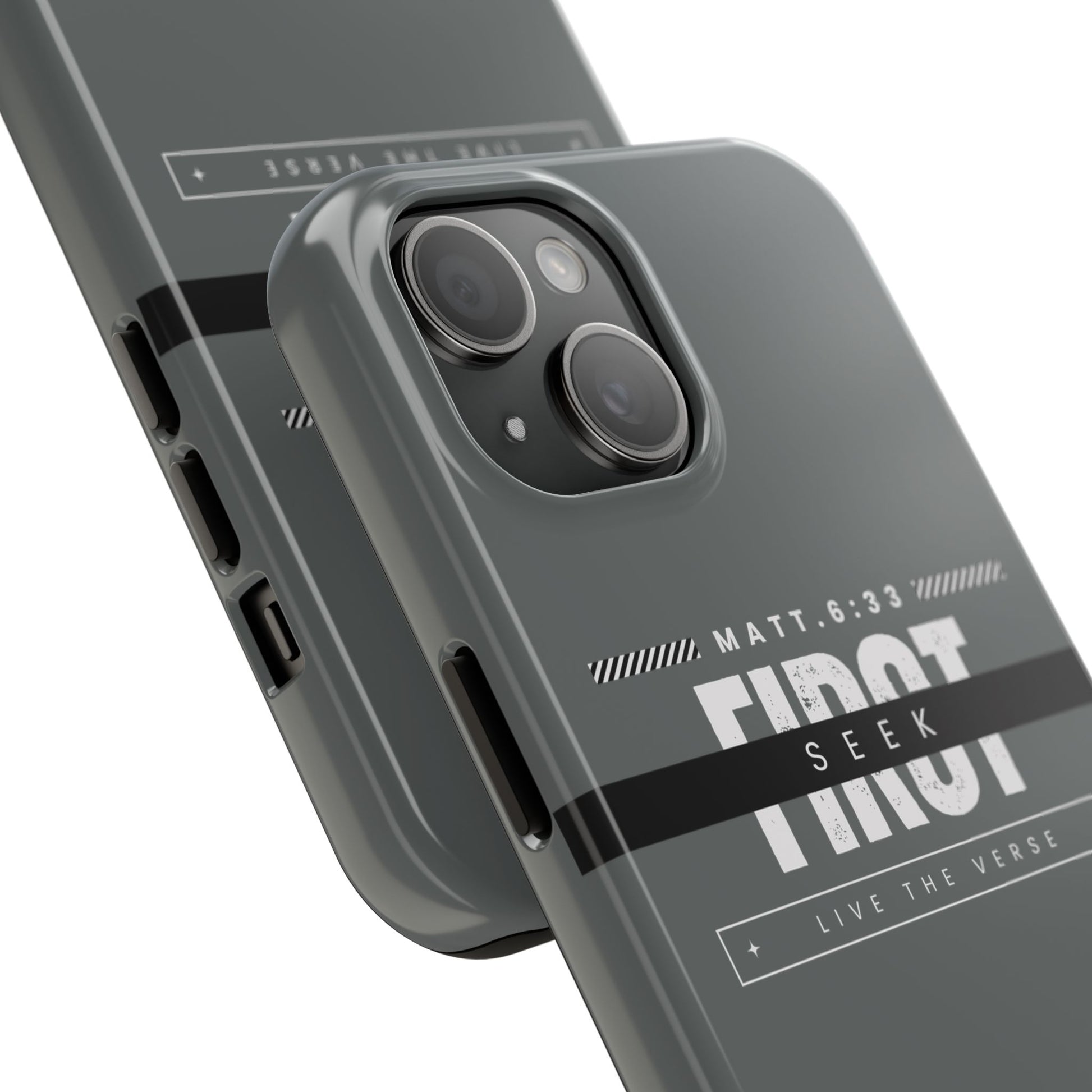 Seek First – Matthew 6:33 Phone Case | Live the Verse Collection