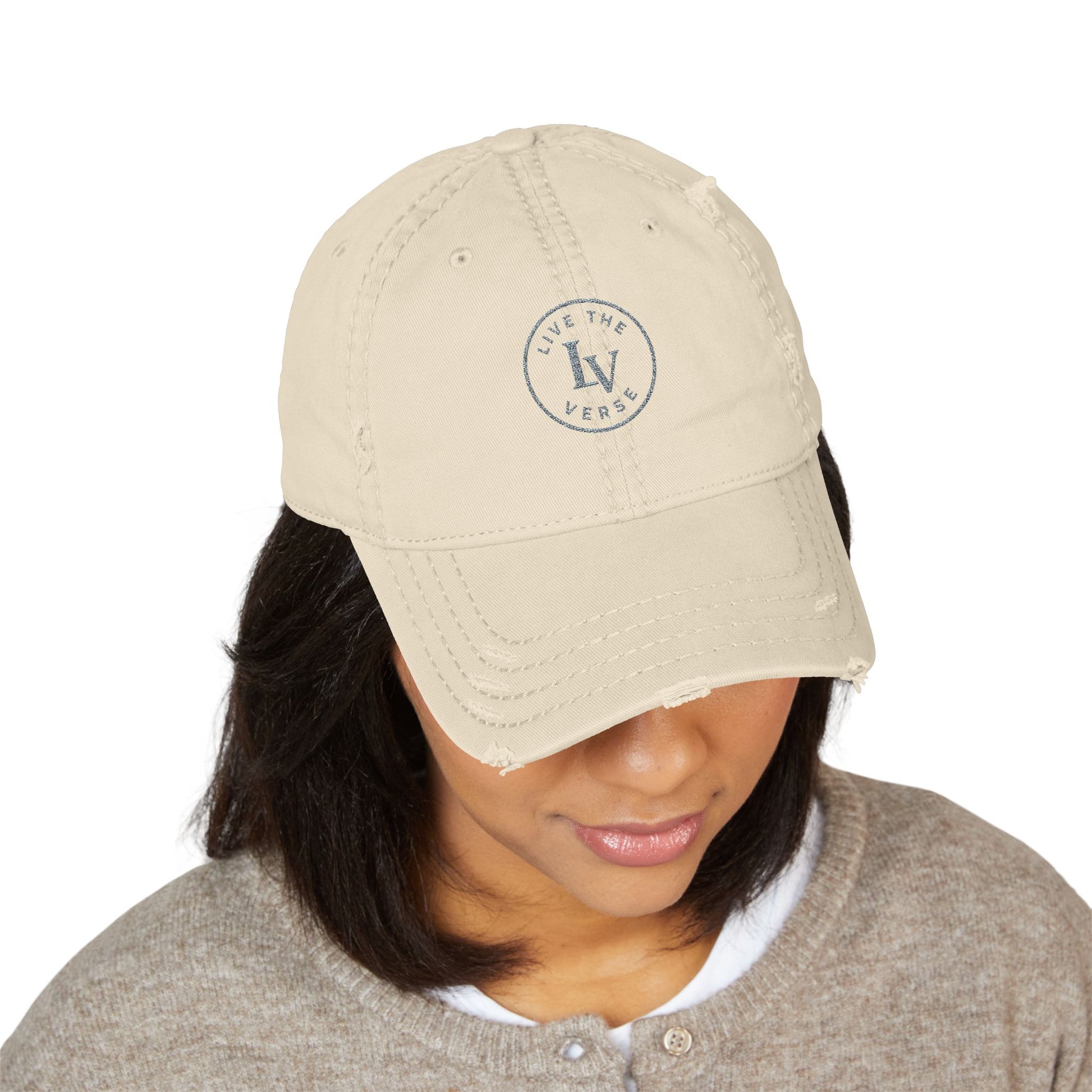 Live the Verse Logo Hat – all4HIM Collection