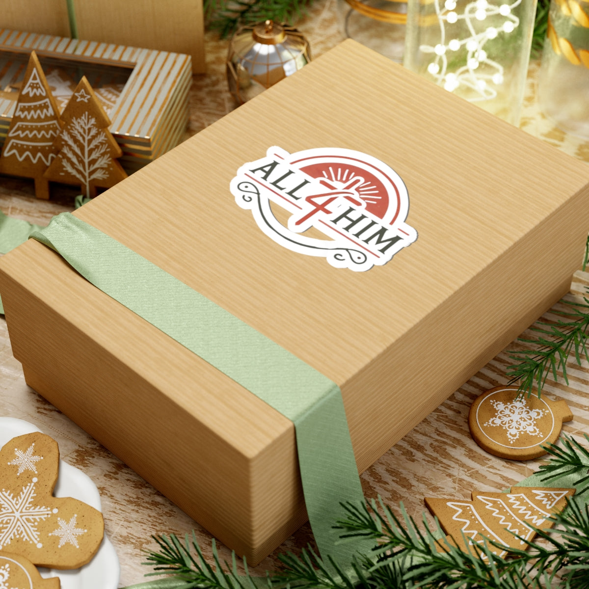 all4HIM Logo Faith Sticker – Gifts & Accessories