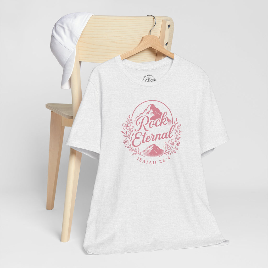 The Rock Eternal – Isaiah 26:4 – T-Shirt | Live the Verse | all4HIM
