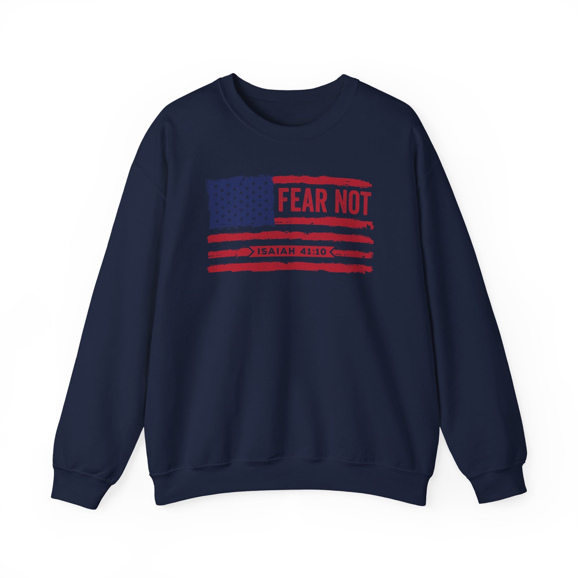 Fear Not - Isaiah 41:10 – Crewneck Sweatshirt | all4HIM Collection