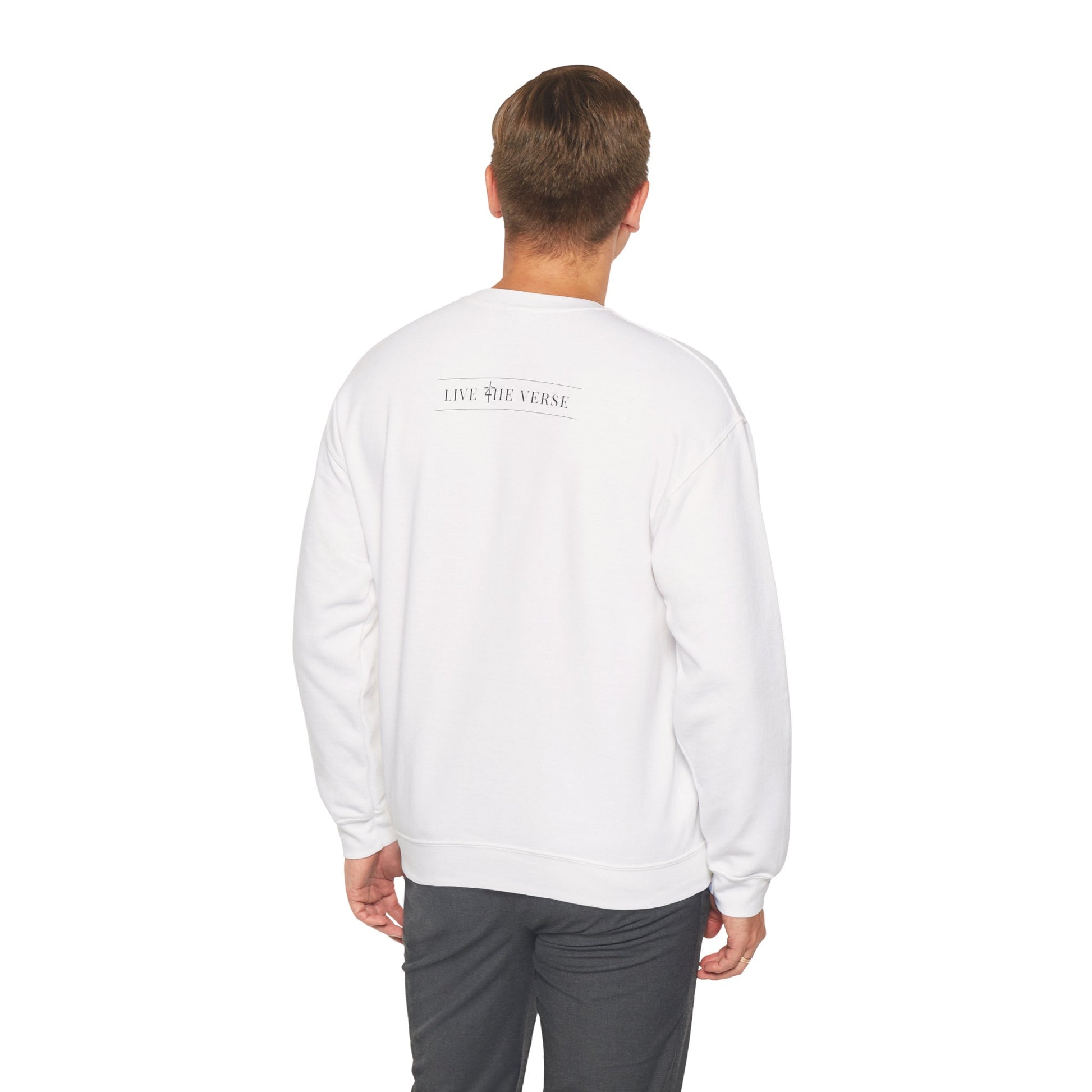 Be Still – Psalm 46:10 Crewneck Sweatshirt | Live the Verse Collection | all4HIM