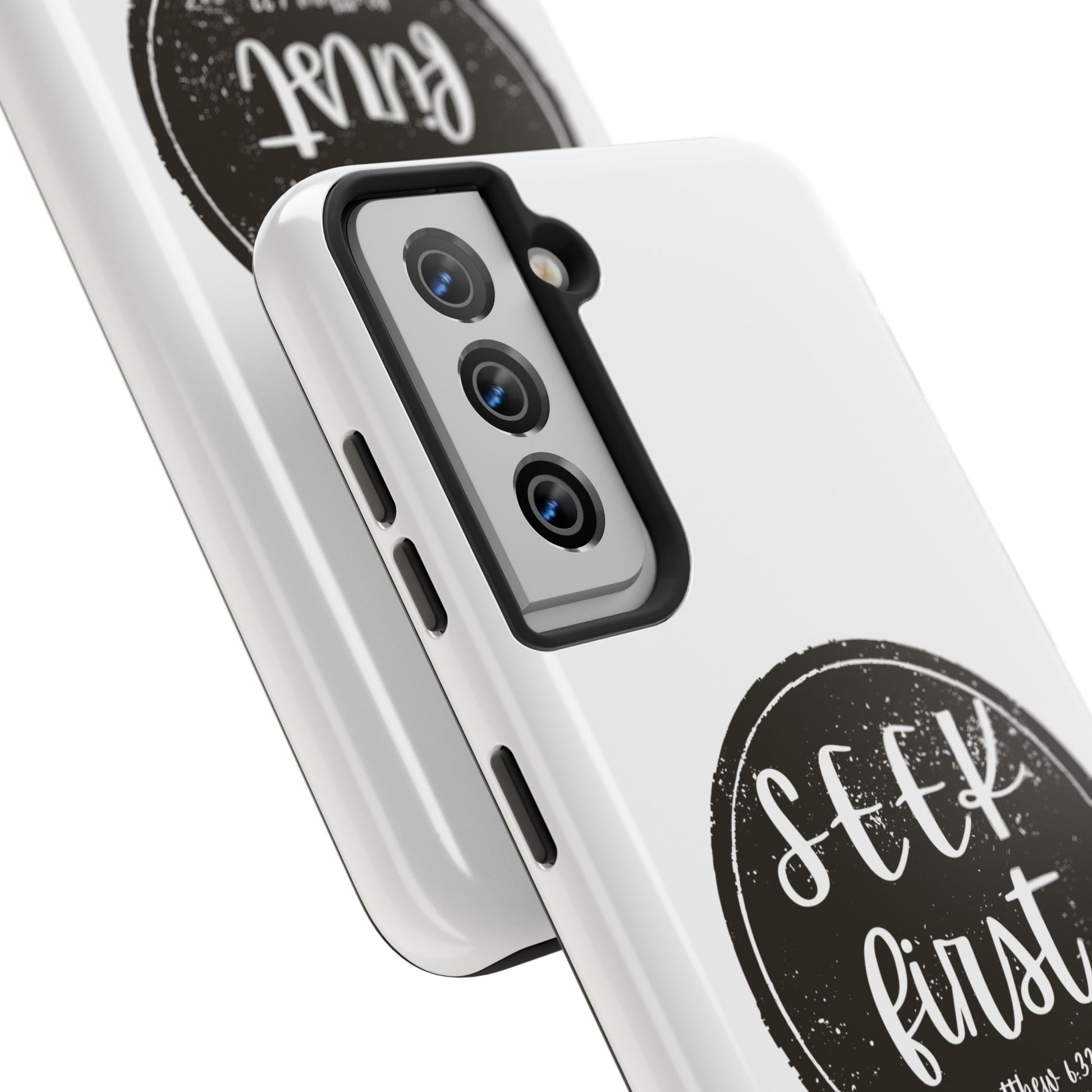 Seek First – Matthew 6:33 Phone Case | Live the Verse Collection