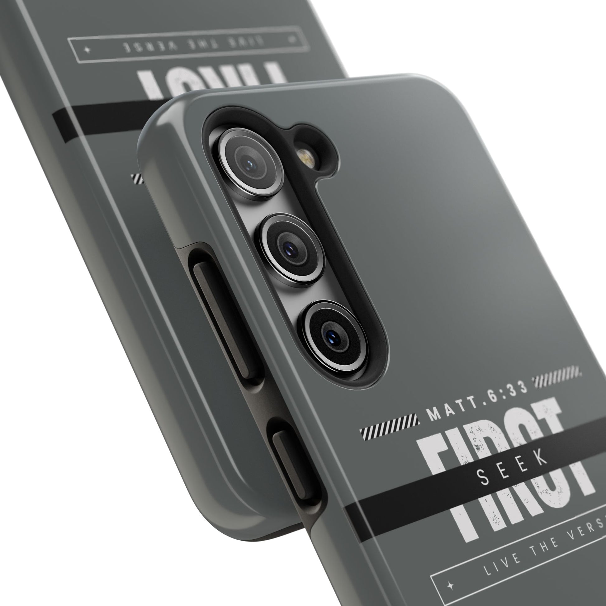Seek First – Matthew 6:33 Phone Case | Live the Verse Collection