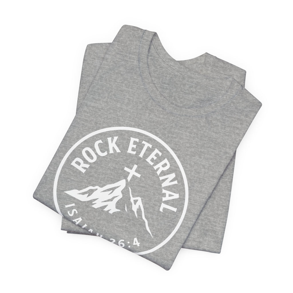 The Rock Eternal – Isaiah 26:4 – T-Shirt | Live the Verse | all4HIM