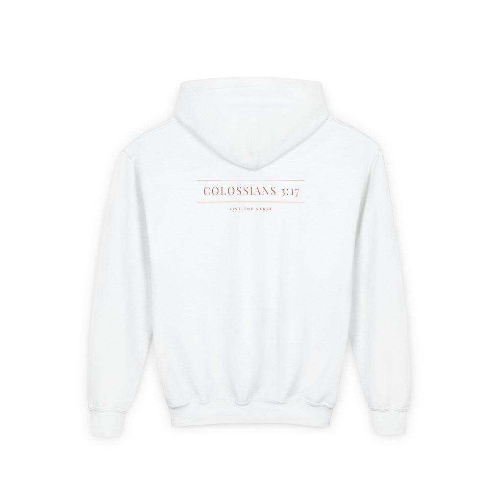 Live the Verse – all4HIM Hooded Sweatshirt (Colossians 3:17)