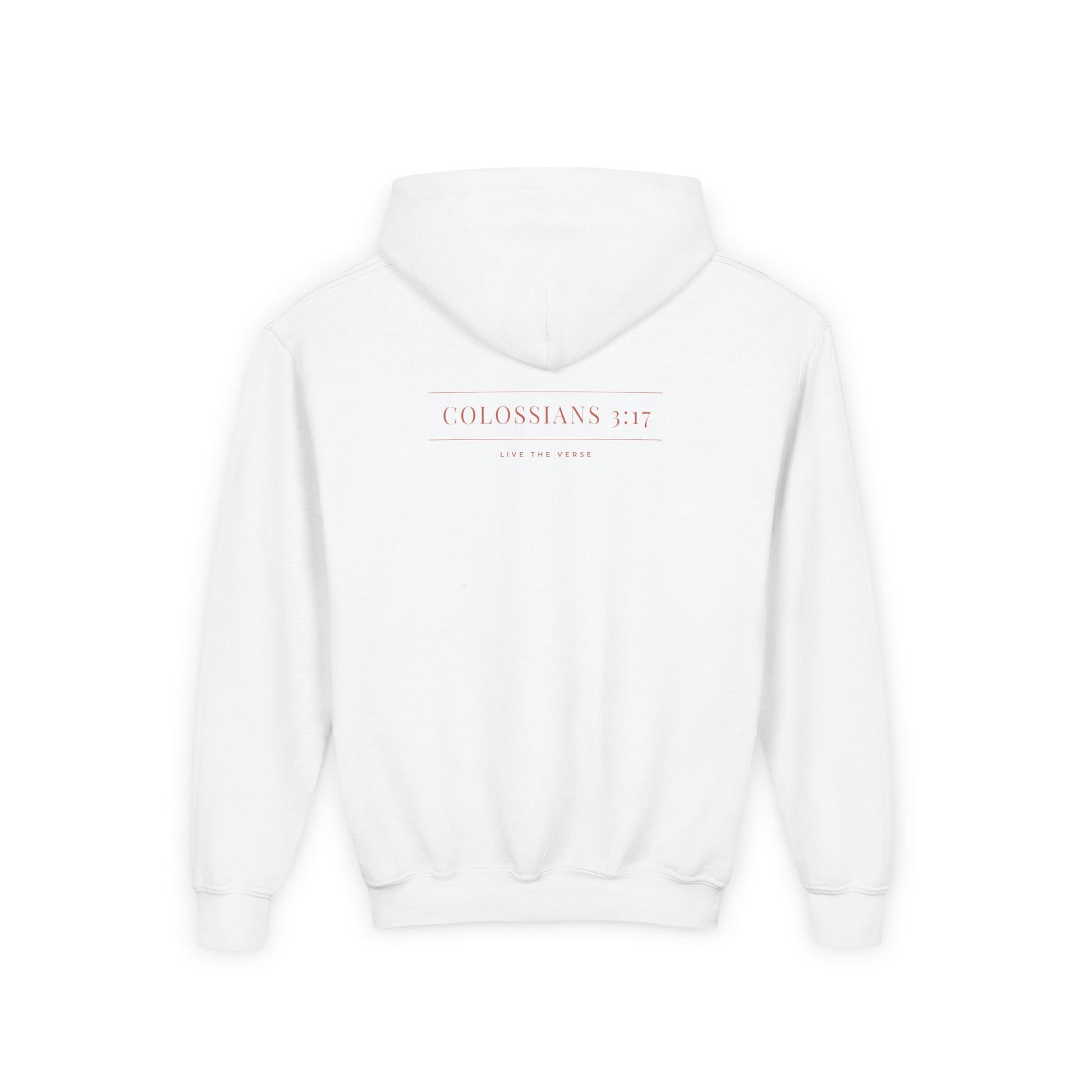 Live the Verse – all4HIM Hooded Sweatshirt (Colossians 3:17)