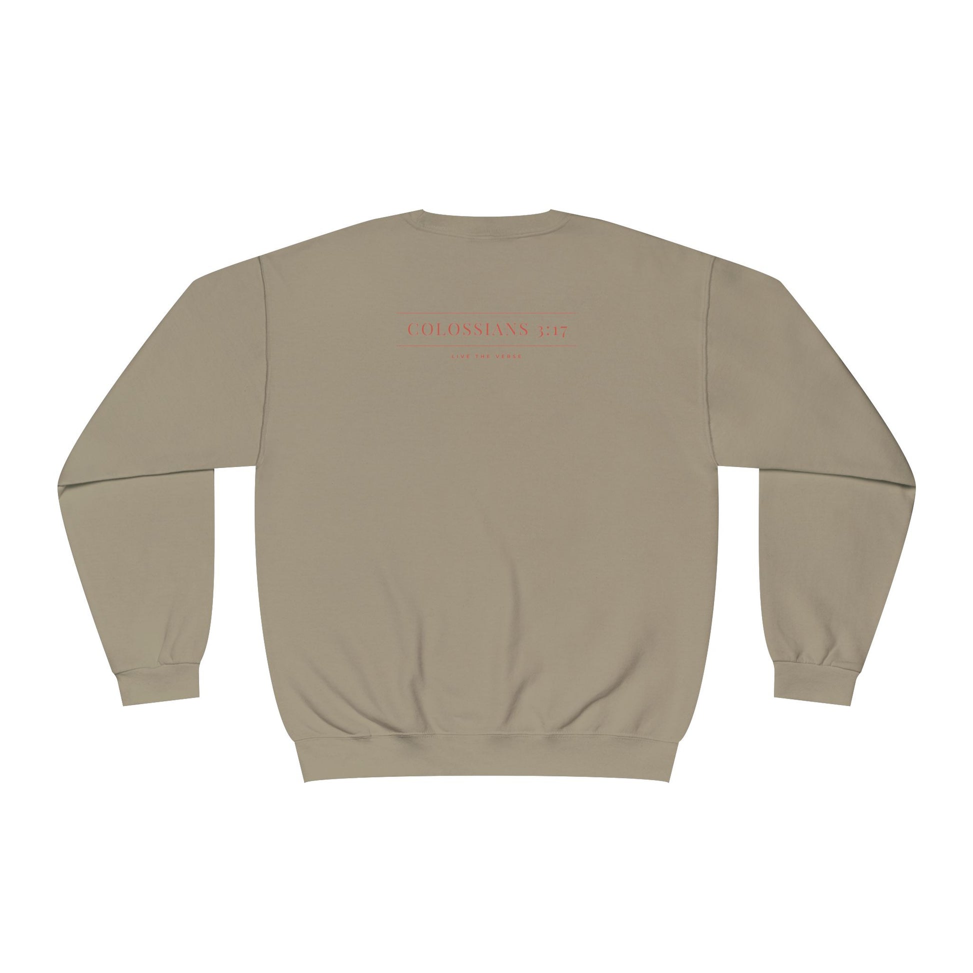 Live the Verse – Colossians 3:17 Crewneck | all4HIM Collection