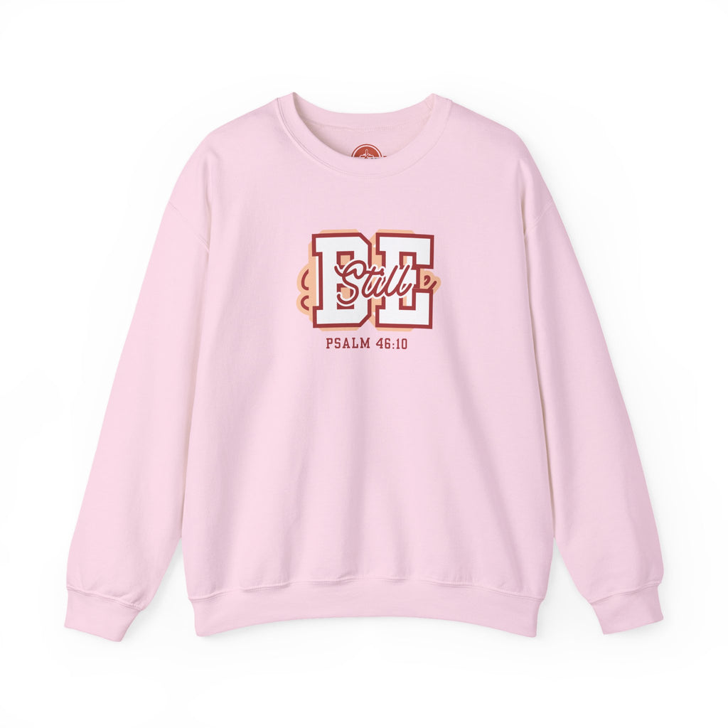 Be Still – Psalm 46:10 Crewneck Sweatshirt | Live the Verse Collection | all4HIM