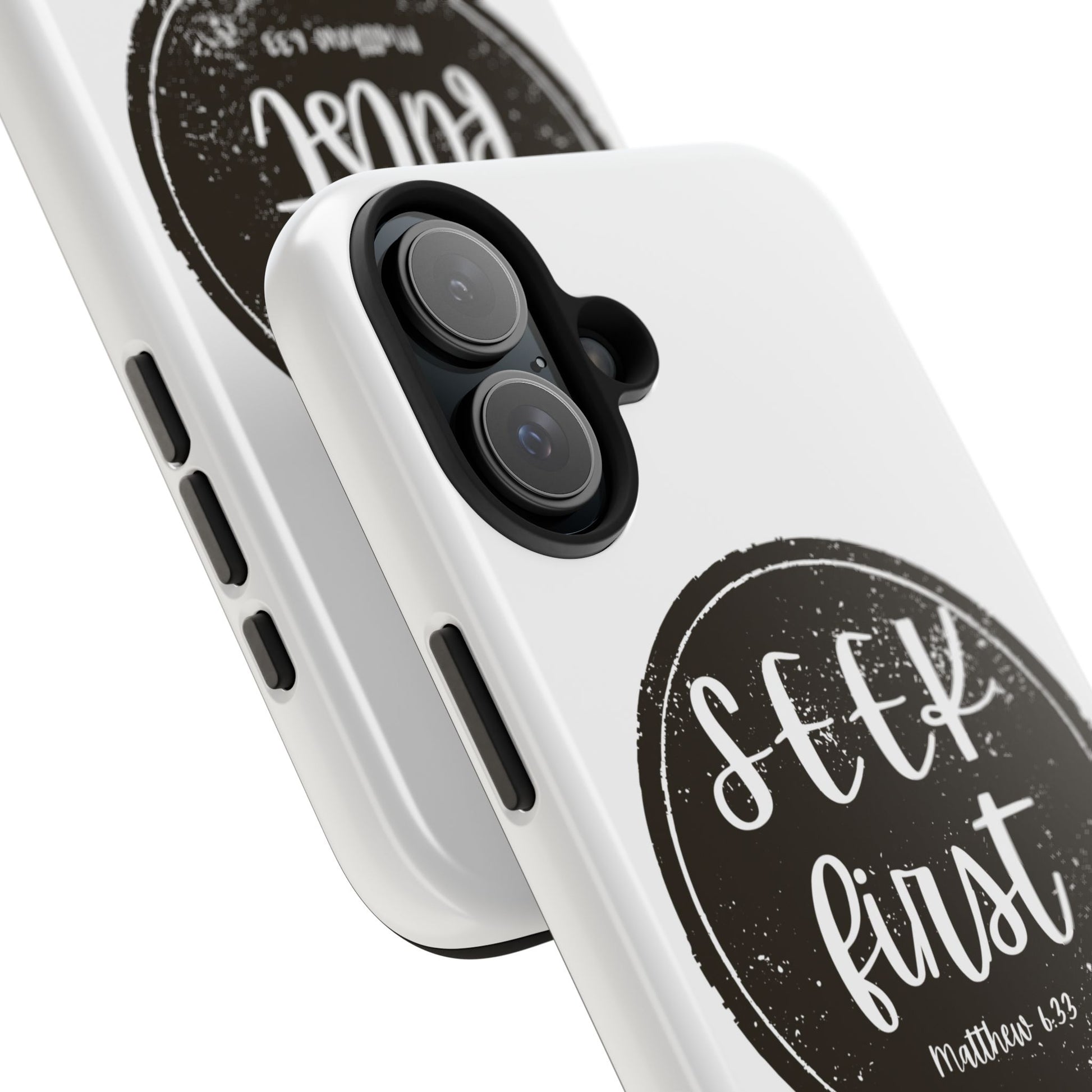 Seek First – Matthew 6:33 Phone Case | Live the Verse Collection