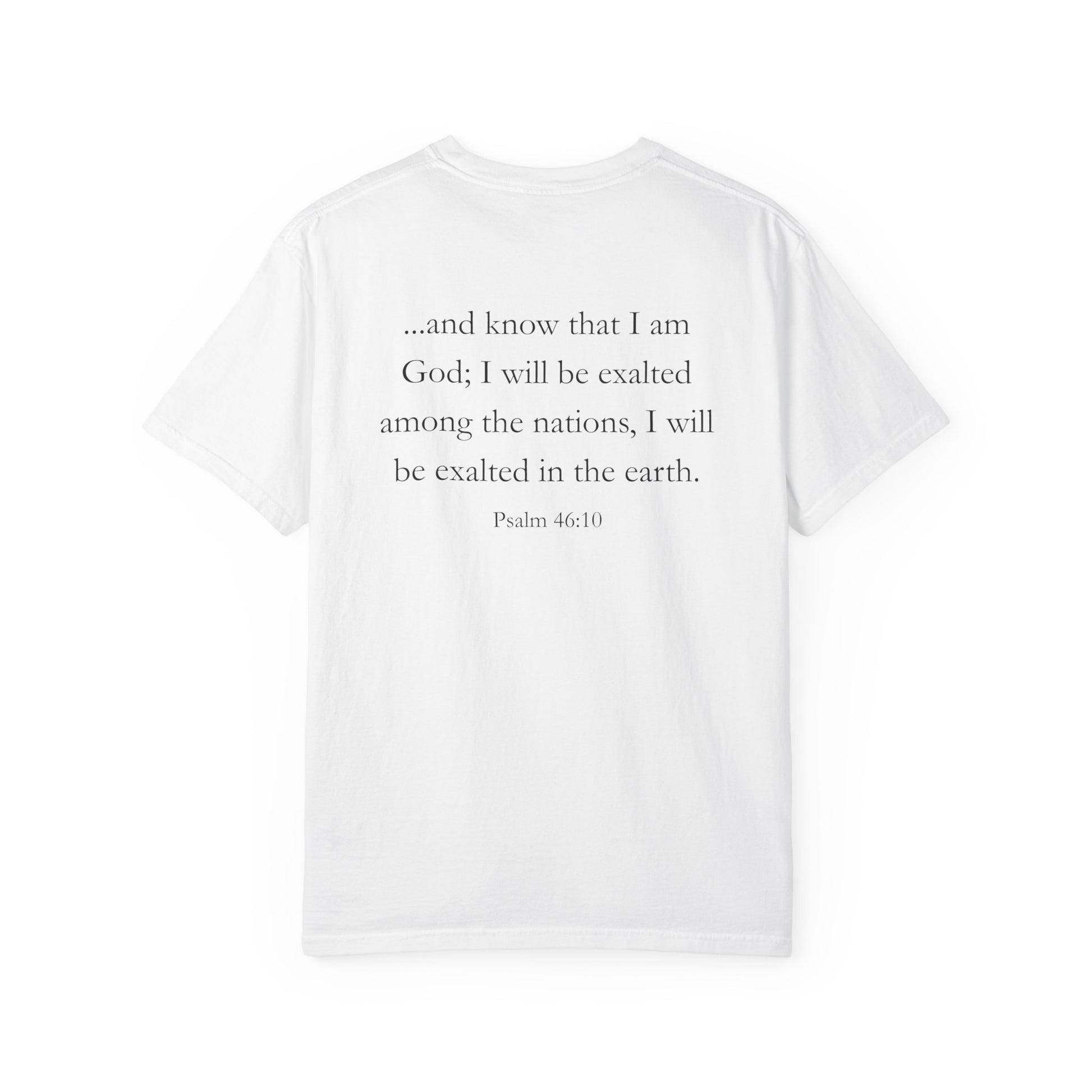 Live the Verse – Psalm 46:10 - T-shirt | all4HIM Collection