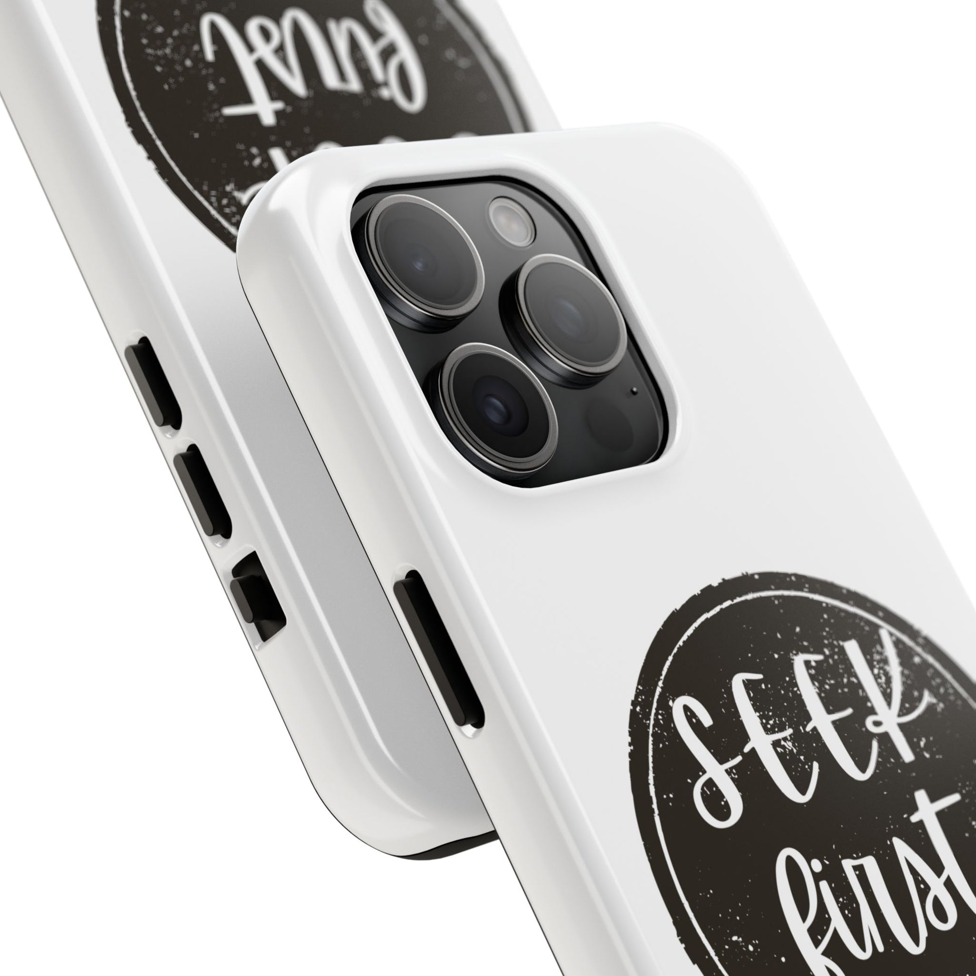 Seek First – Matthew 6:33 Phone Case | Live the Verse Collection