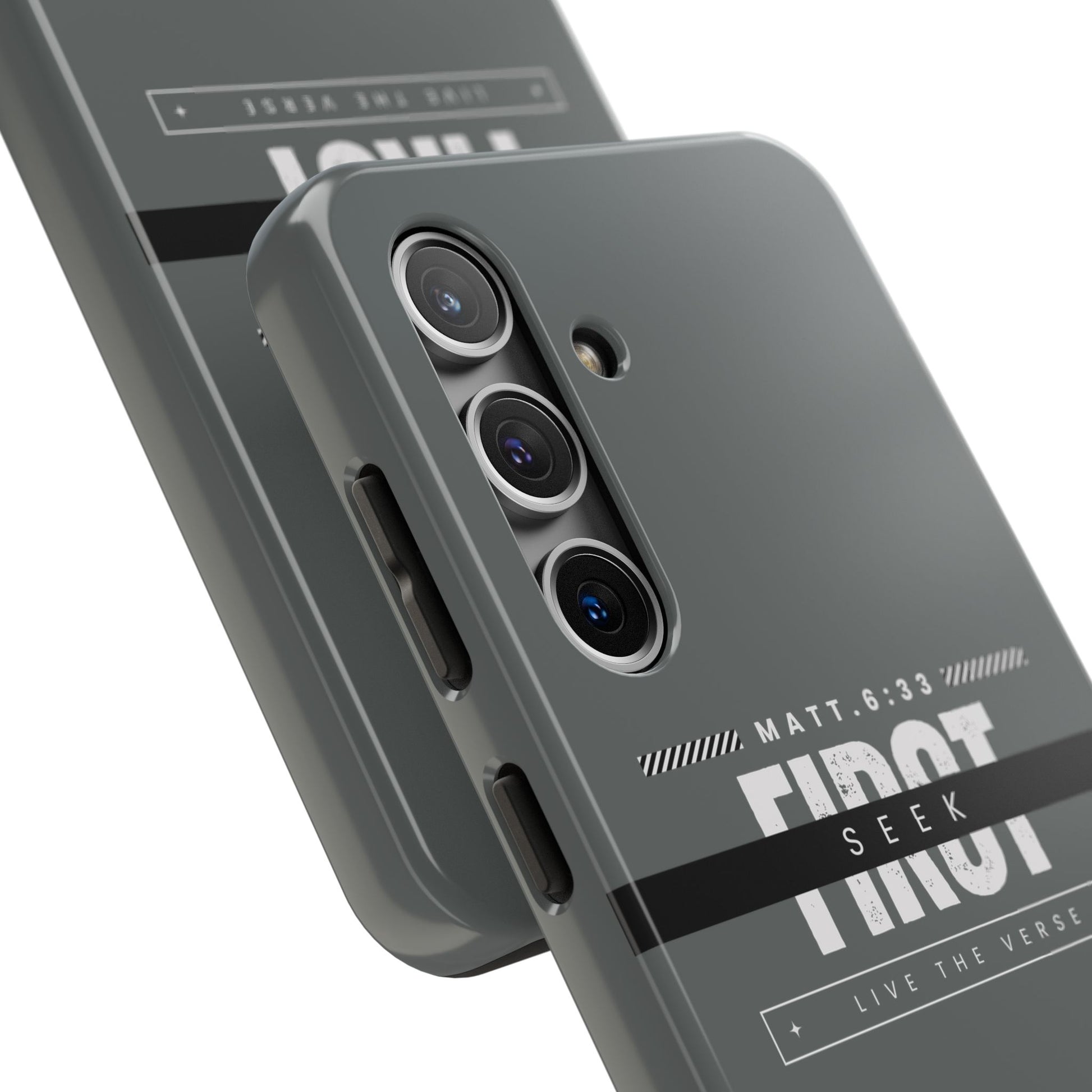 Seek First – Matthew 6:33 Phone Case | Live the Verse Collection