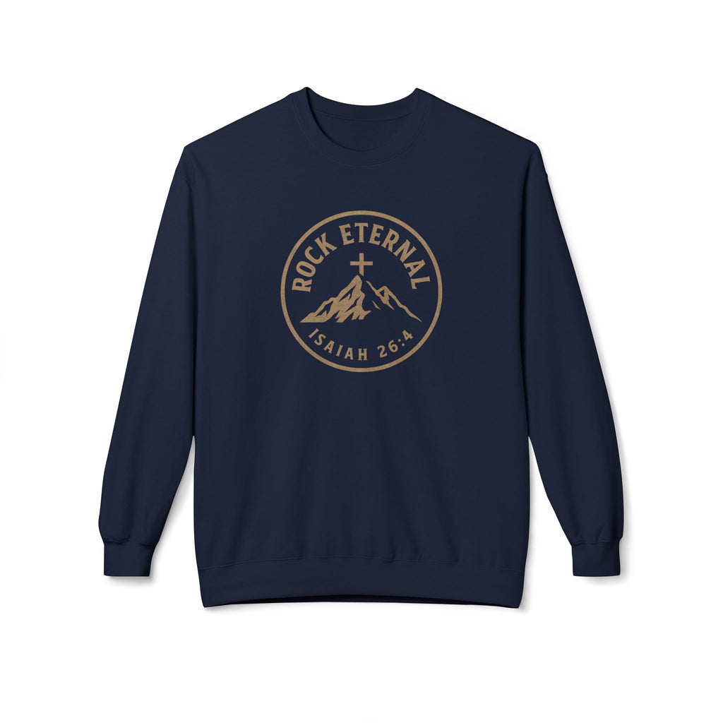 The Rock Eternal – Isaiah 26:4 – Crewneck | Live the Verse | all4HIM