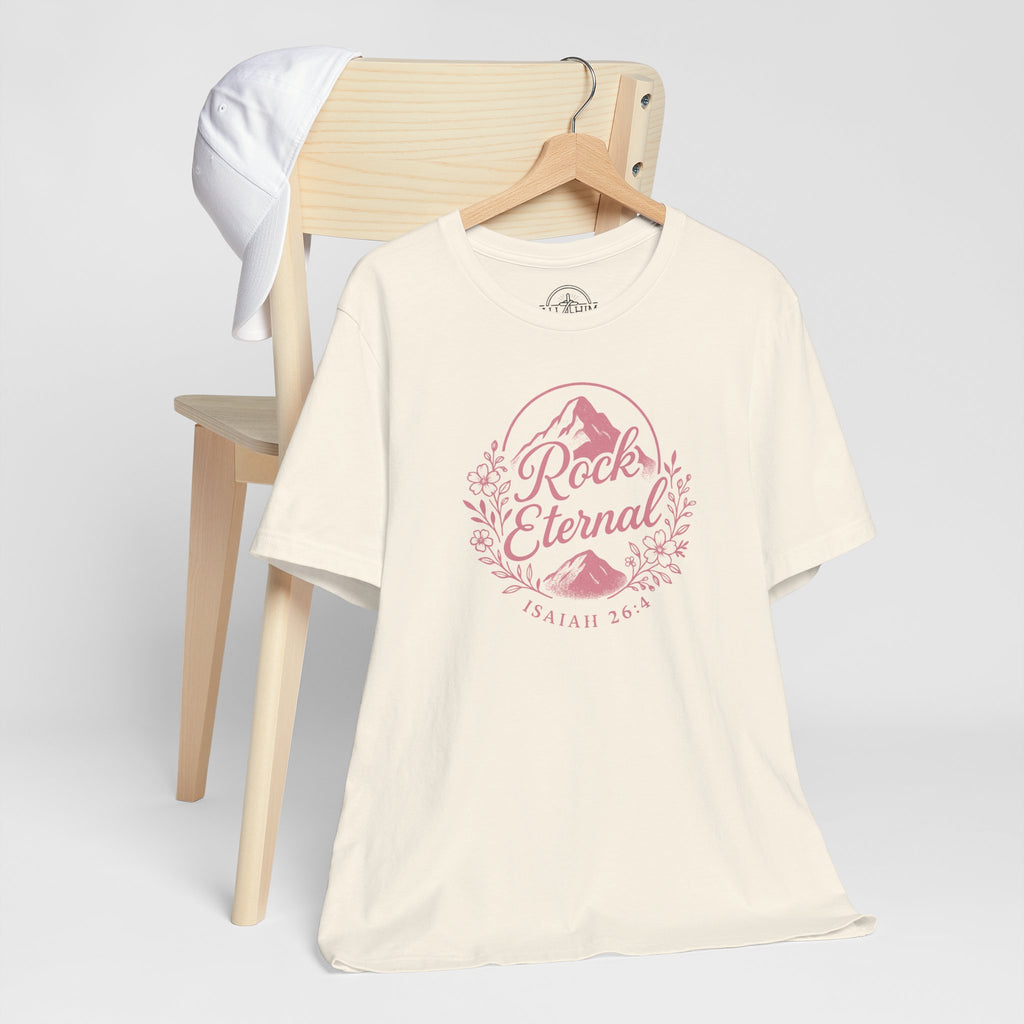The Rock Eternal – Isaiah 26:4 – T-Shirt | Live the Verse | all4HIM
