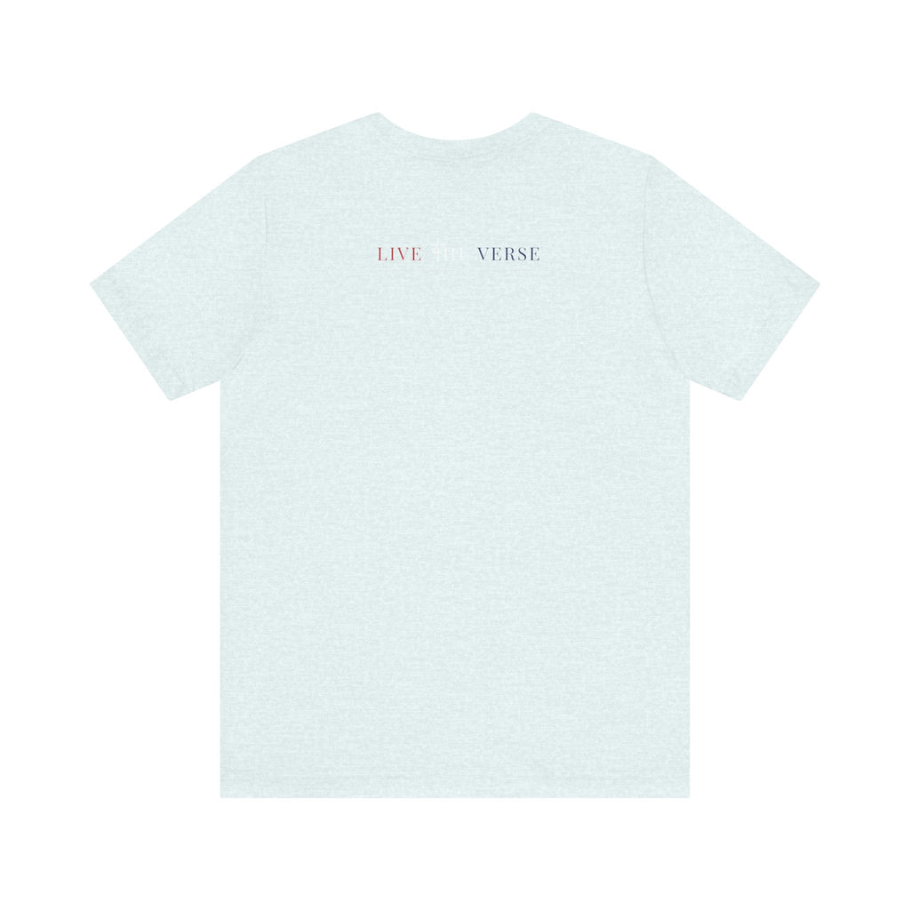 Fear Not - Isaiah 41:10 Patriotic T-Shirt | Live the Verse | all4HIM Collection