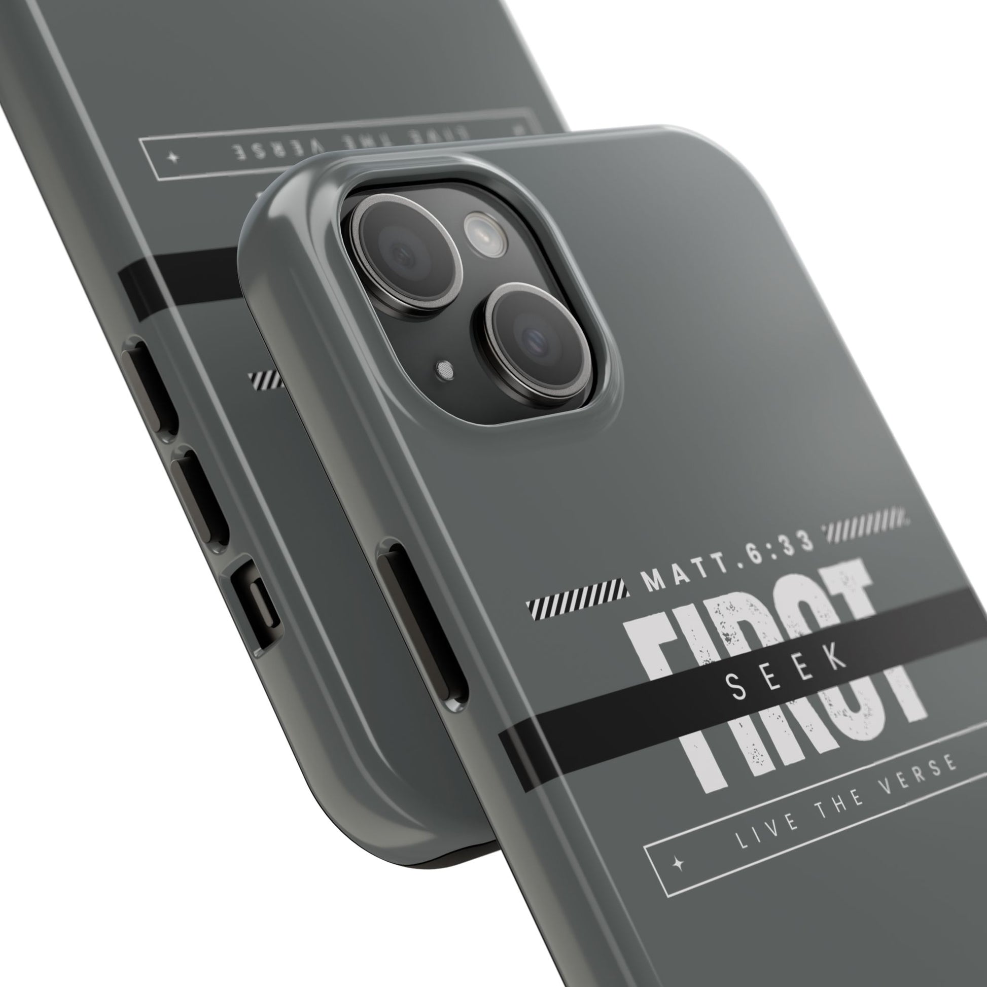 Seek First – Matthew 6:33 Phone Case | Live the Verse Collection